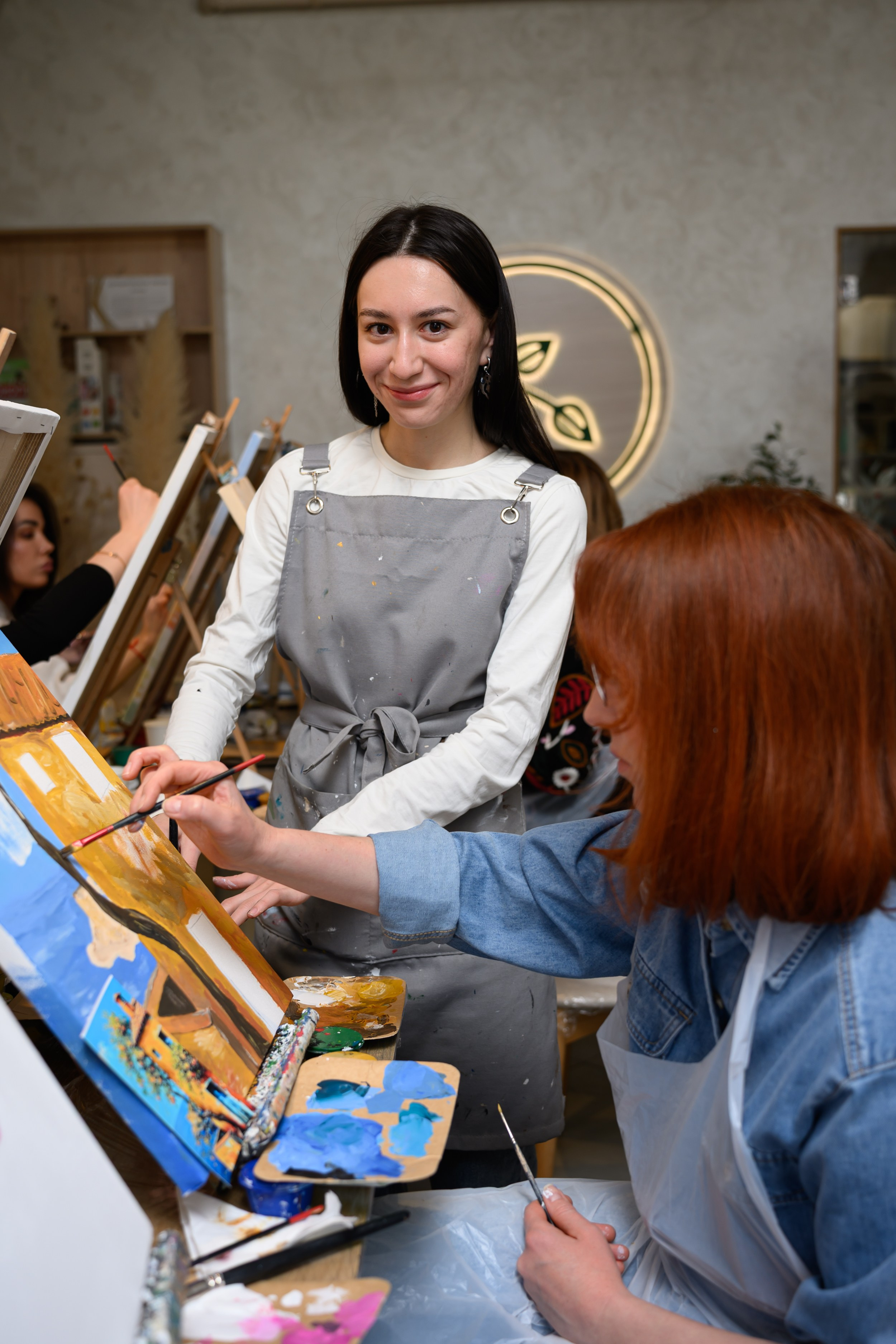 Съемка творческой встречи в Казанском ресторане