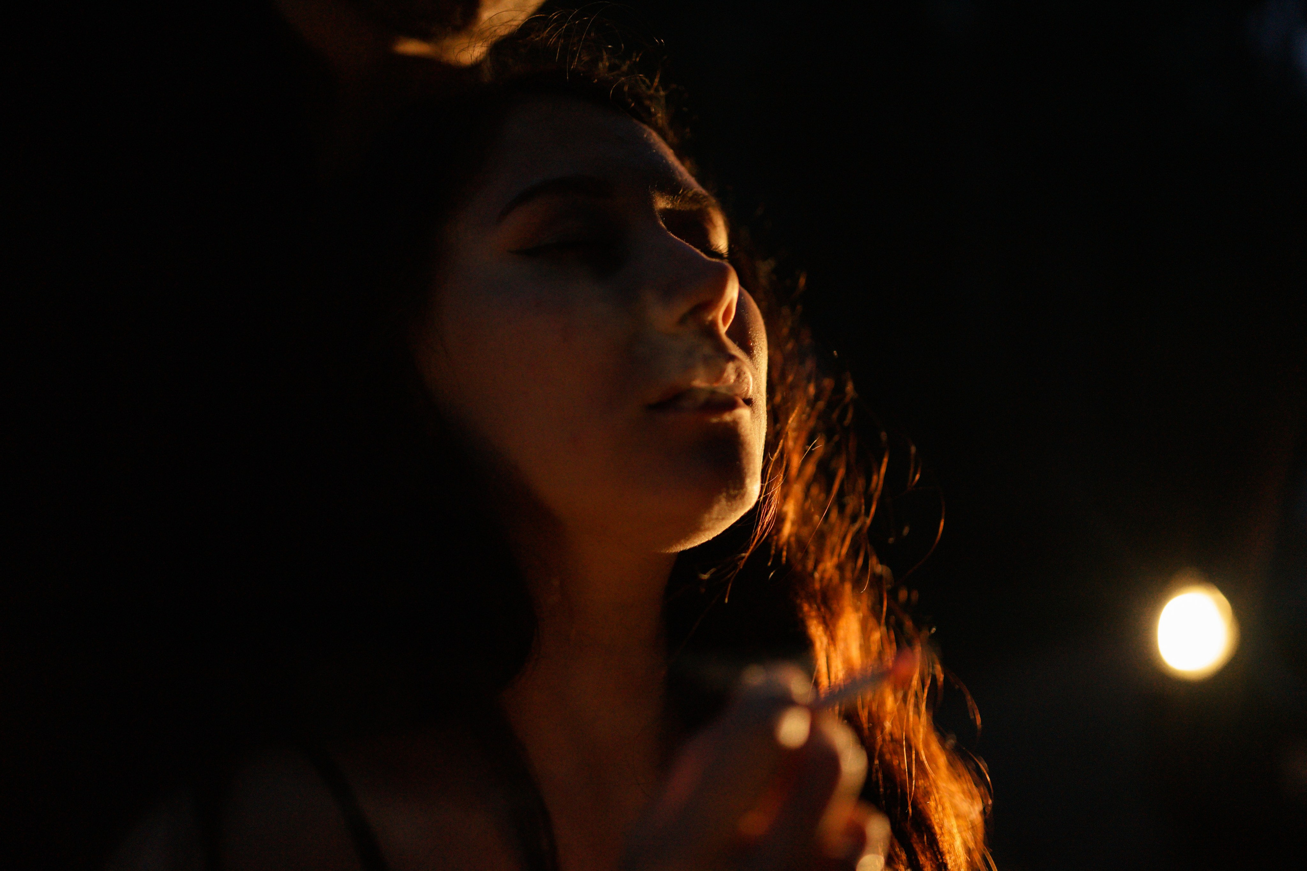 Поздний закат