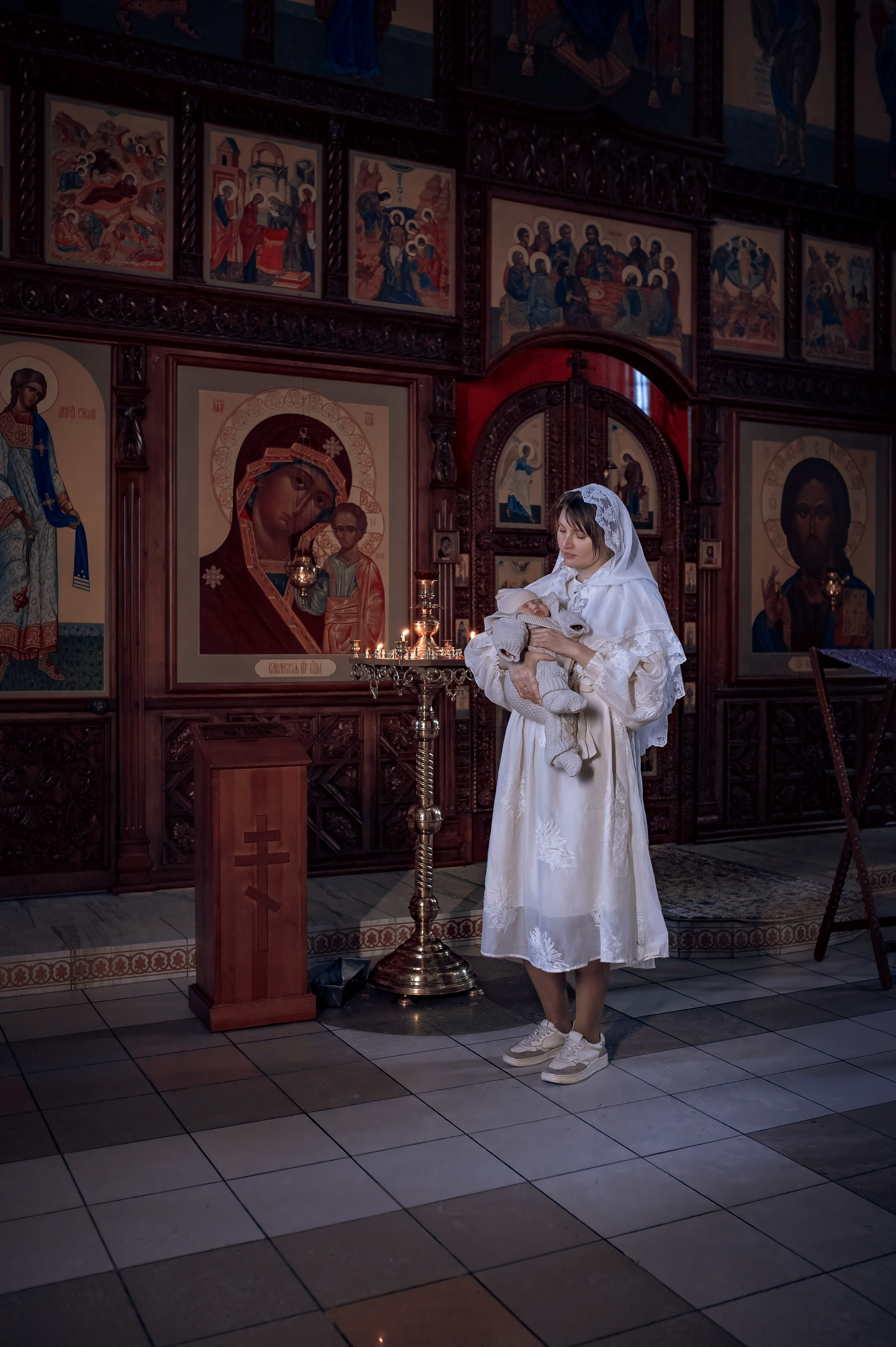Крещение в Краснодаре. Съемка крещения в Краснодаре. Фотограф на крещение в Краснодаре