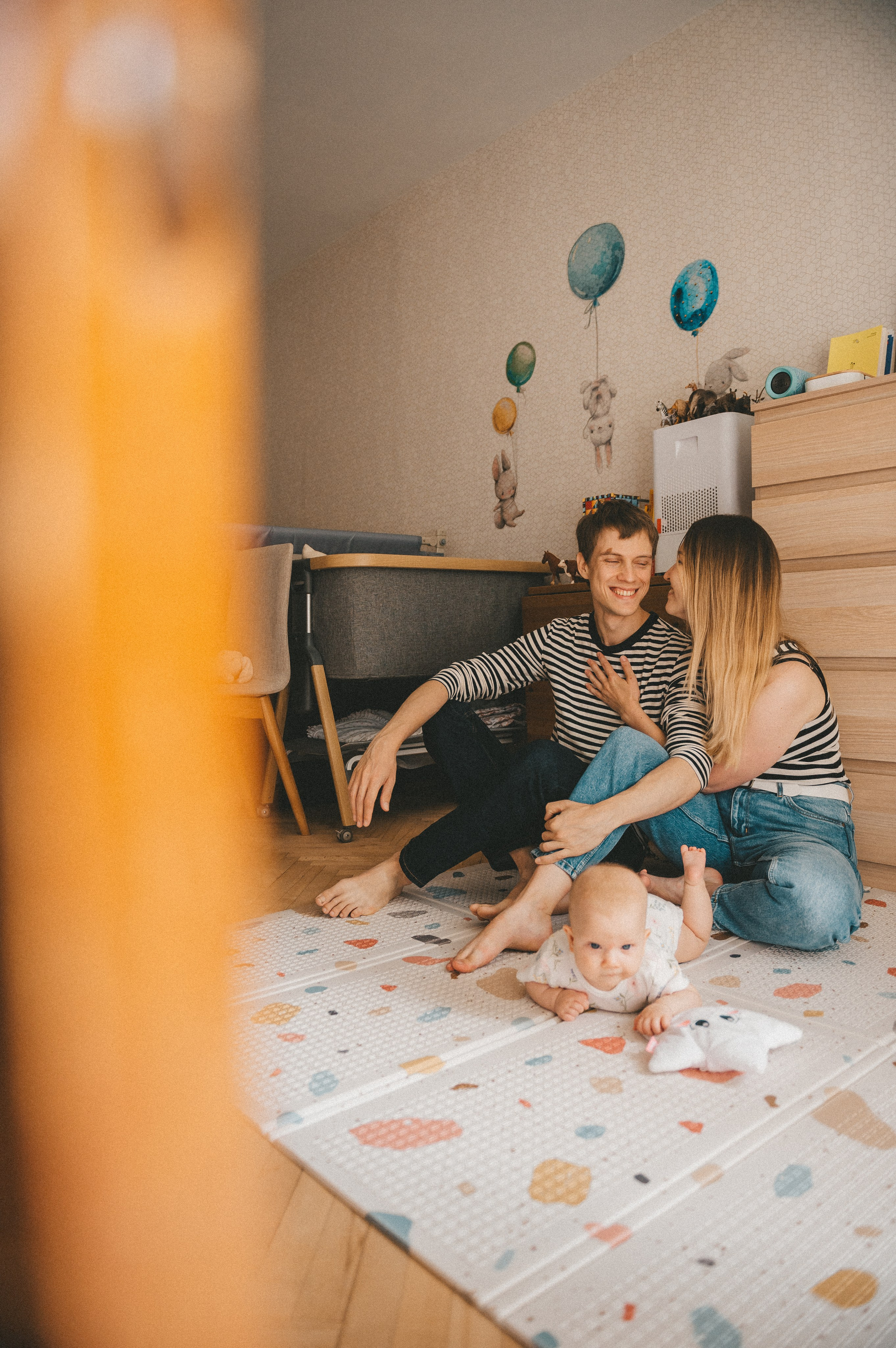 Семья, дома. Анна Смирнова. Фотограф, Москва