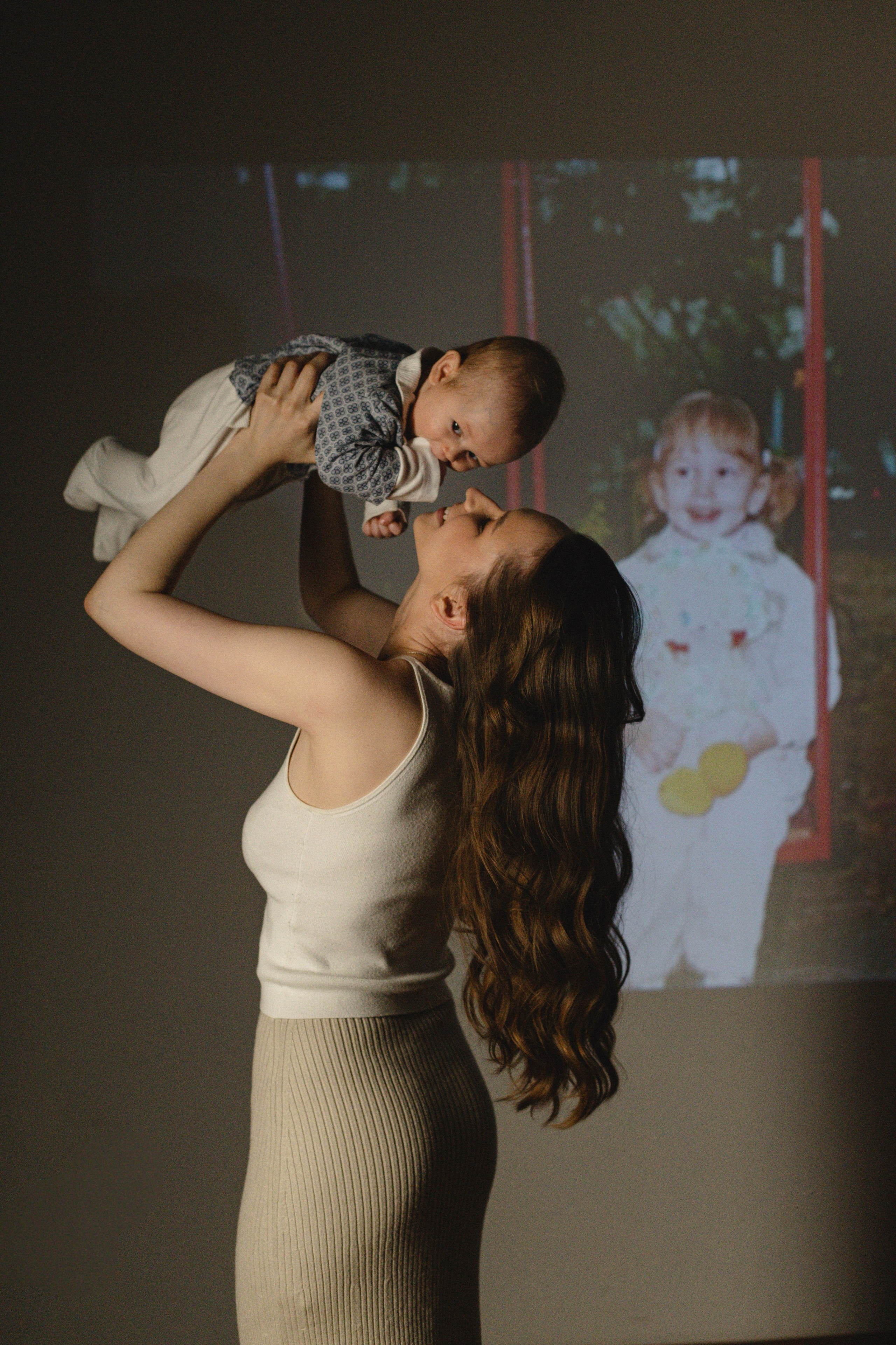 Ксения с сыном. Кузьмина Анастасия — контент-фотограф | Москва