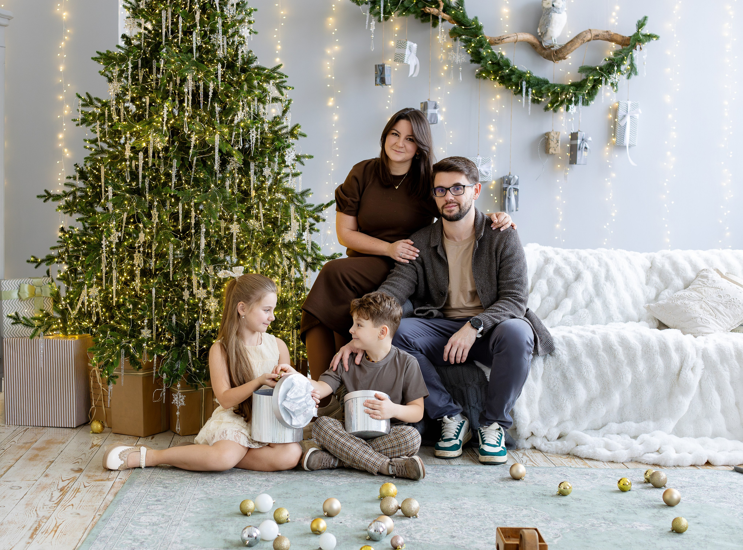 Новогодние фотосессии. Семейный и Детский фотограф в Москва Скворцова Татьяна
