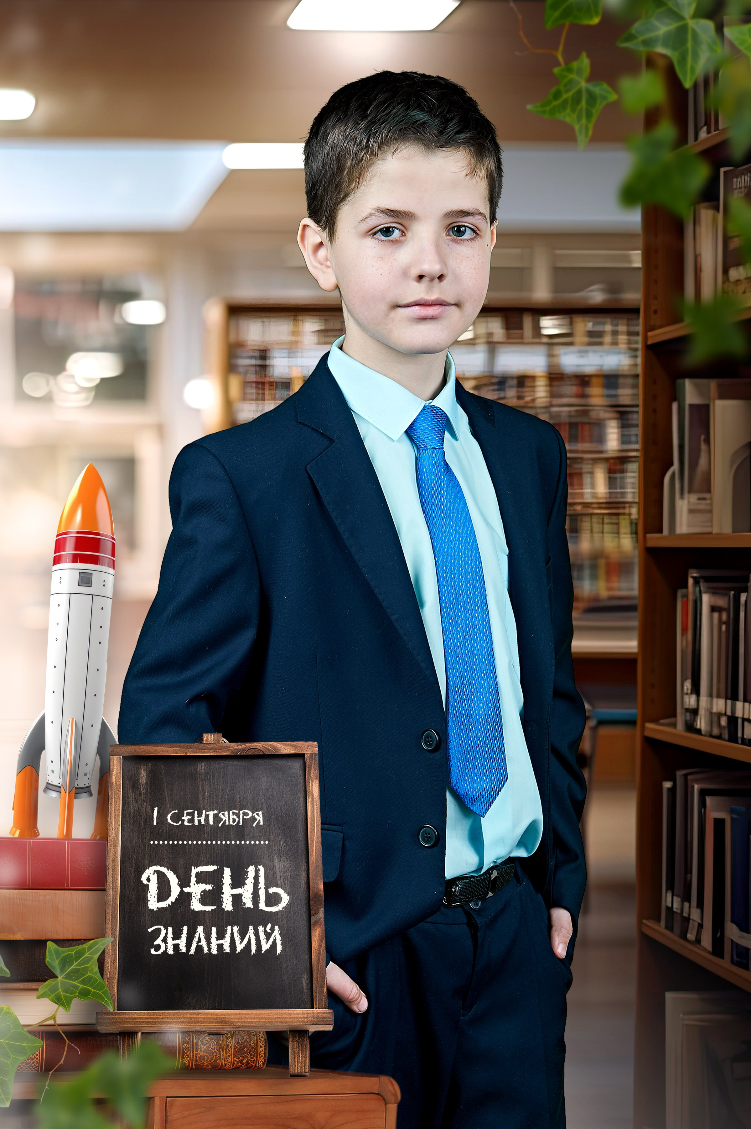 Школьная фотография, портрет ученика и групповая фотография класса