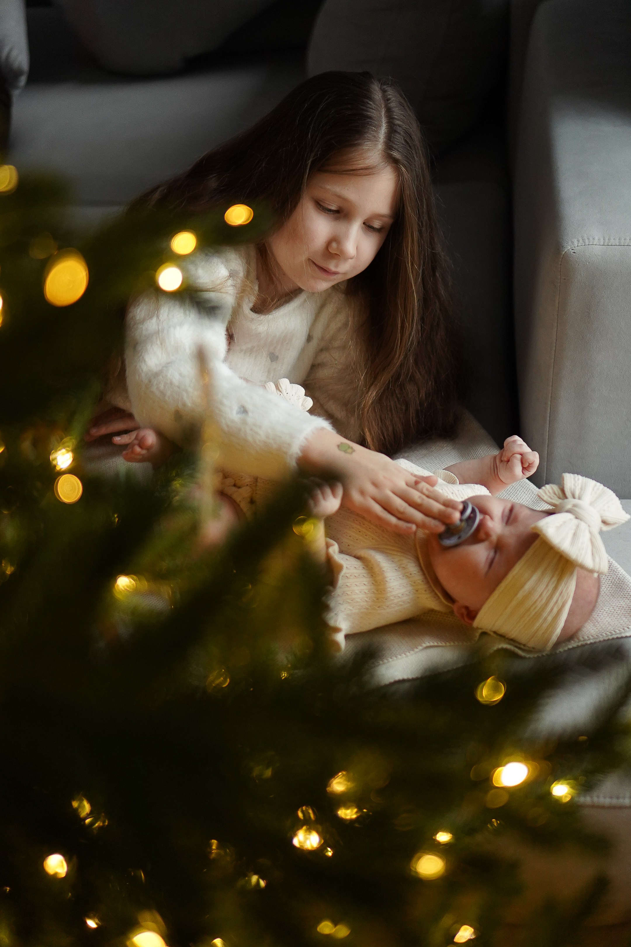 Новый год вчетвером. Семейный фотограф в Москве Коровушкина Наталья. Съемка контента
