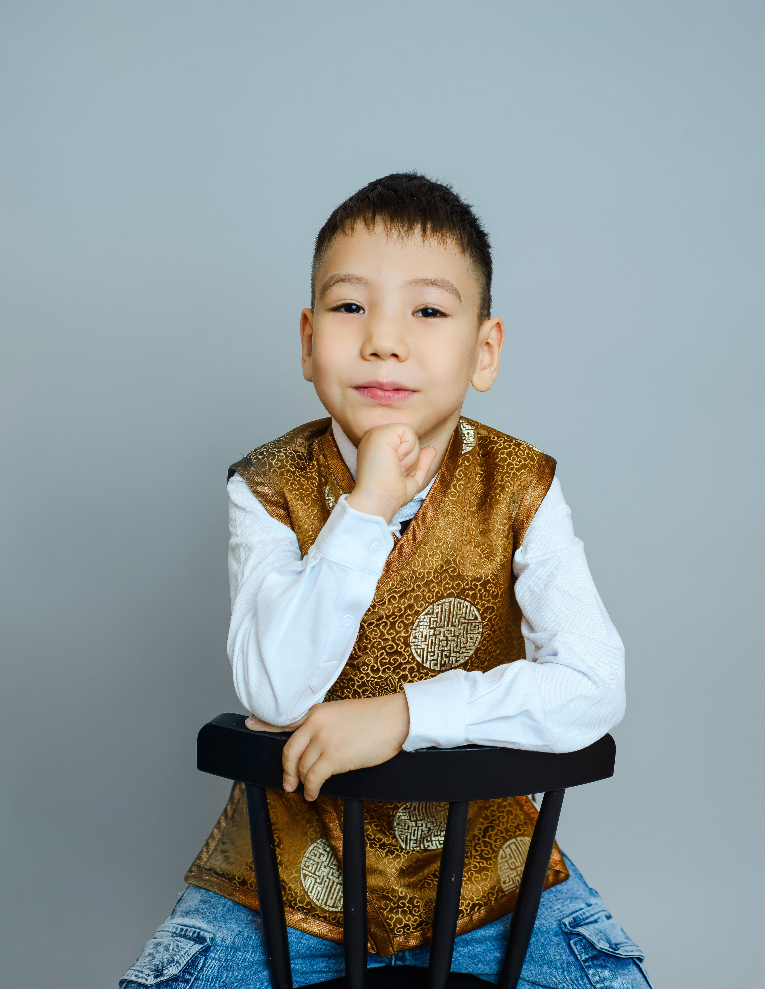 Студийная съемка в саду