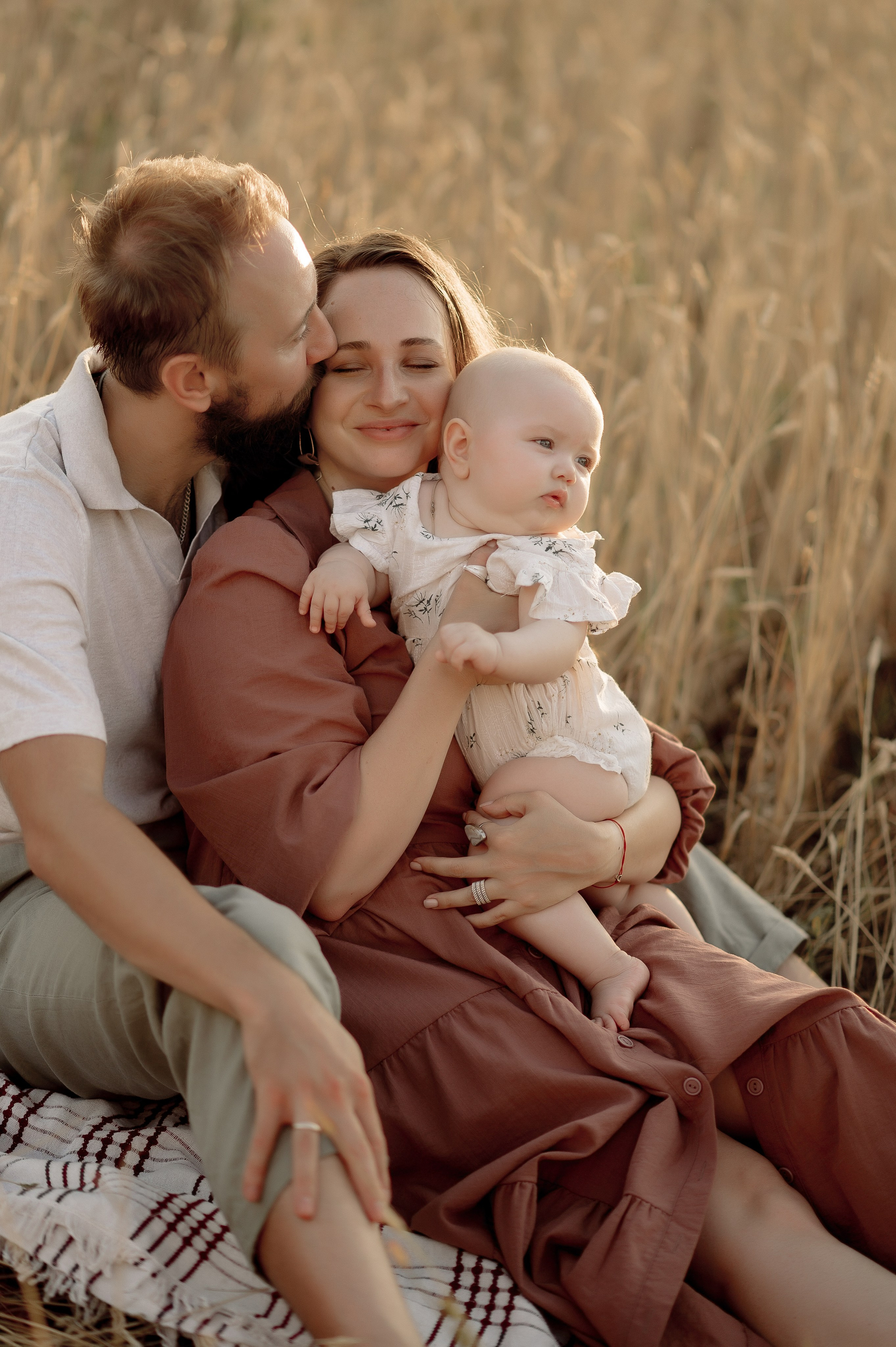 В пшенице. Фотограф Мария Стрелкова