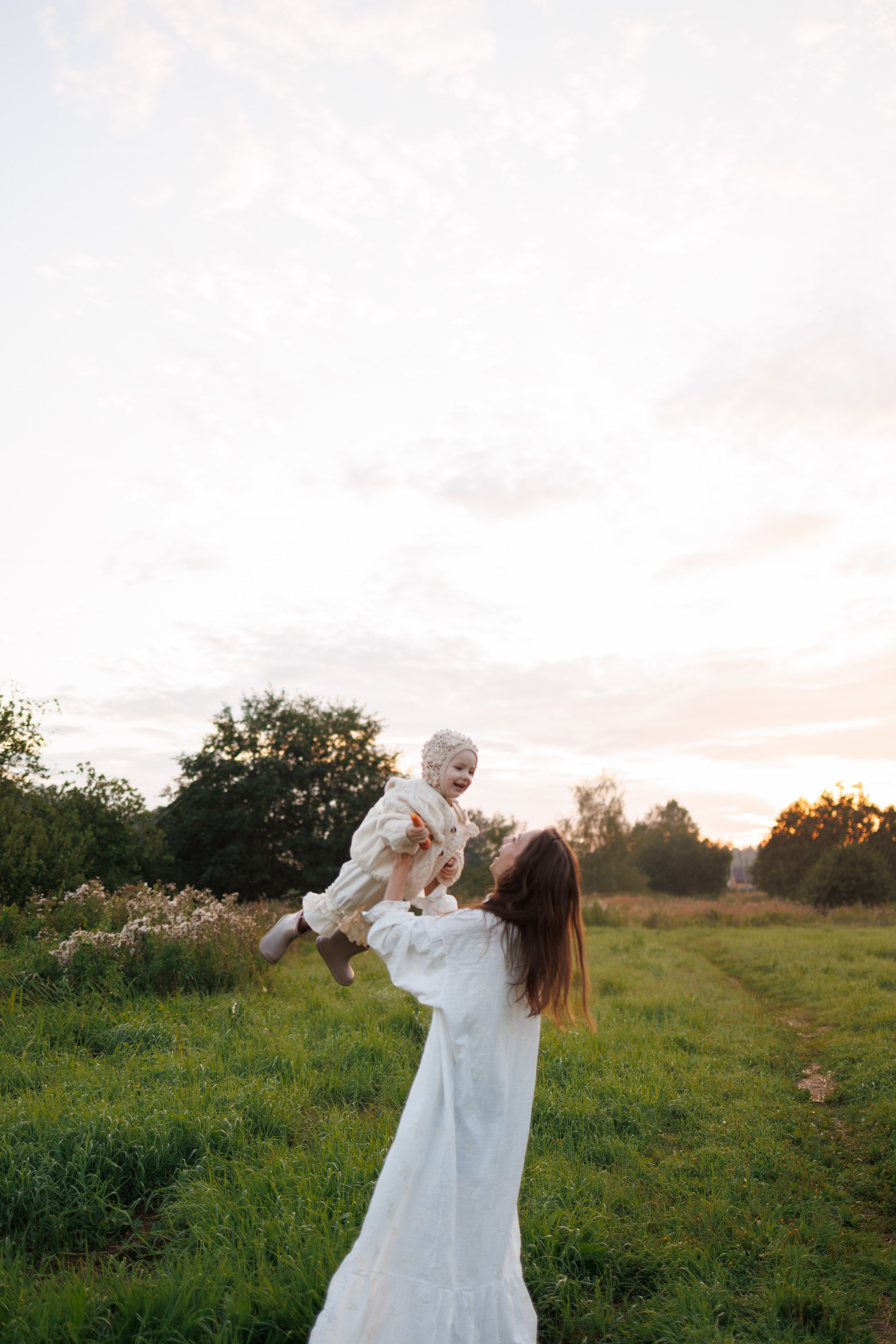 Мария Платон и  маленькая Мира. Семейный и детский фотограф в Королёве Шарутина Лидия