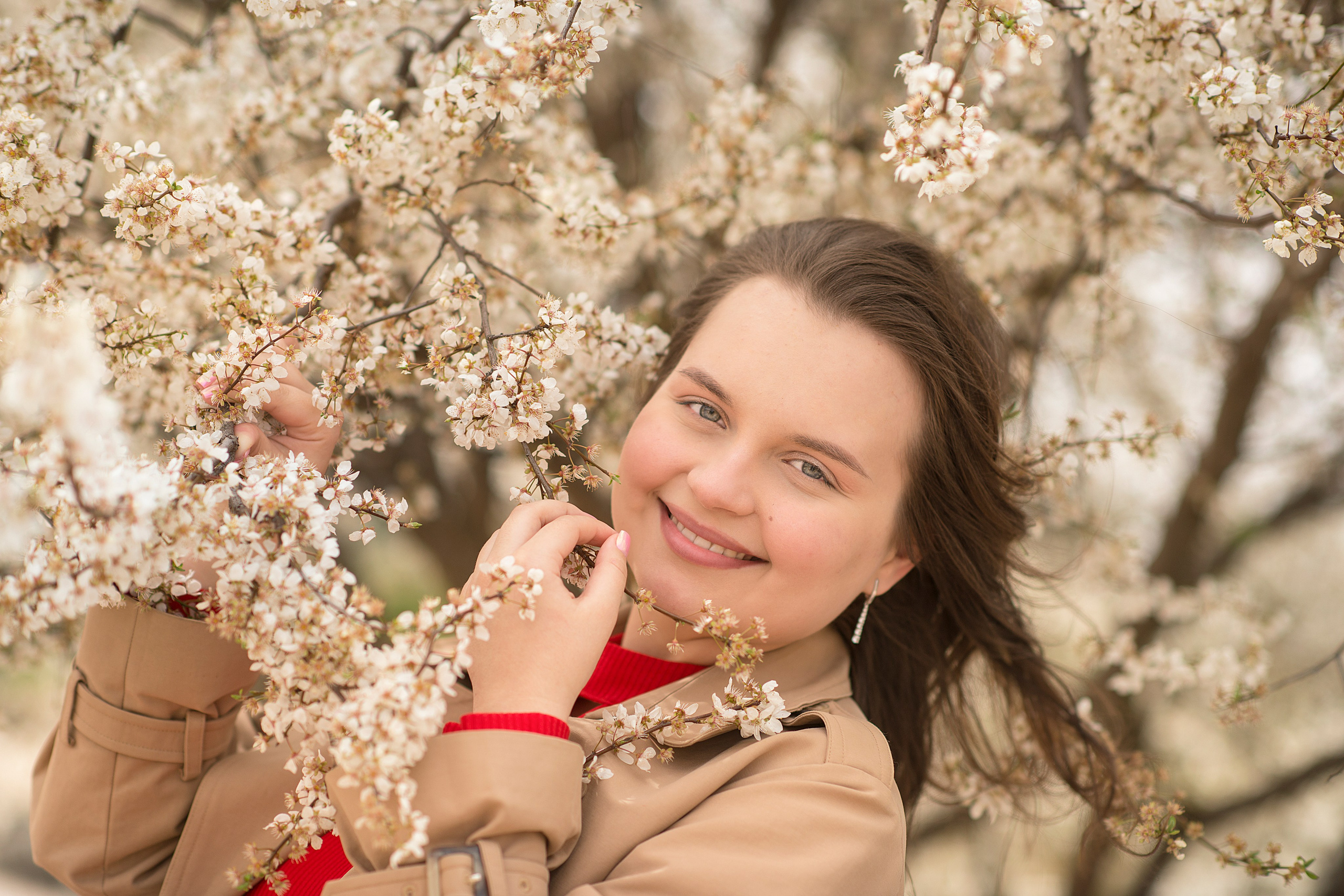 В цветущем миндале. Семейный и детский фотограф в Севастополе. Семейный фотограф в Ялте