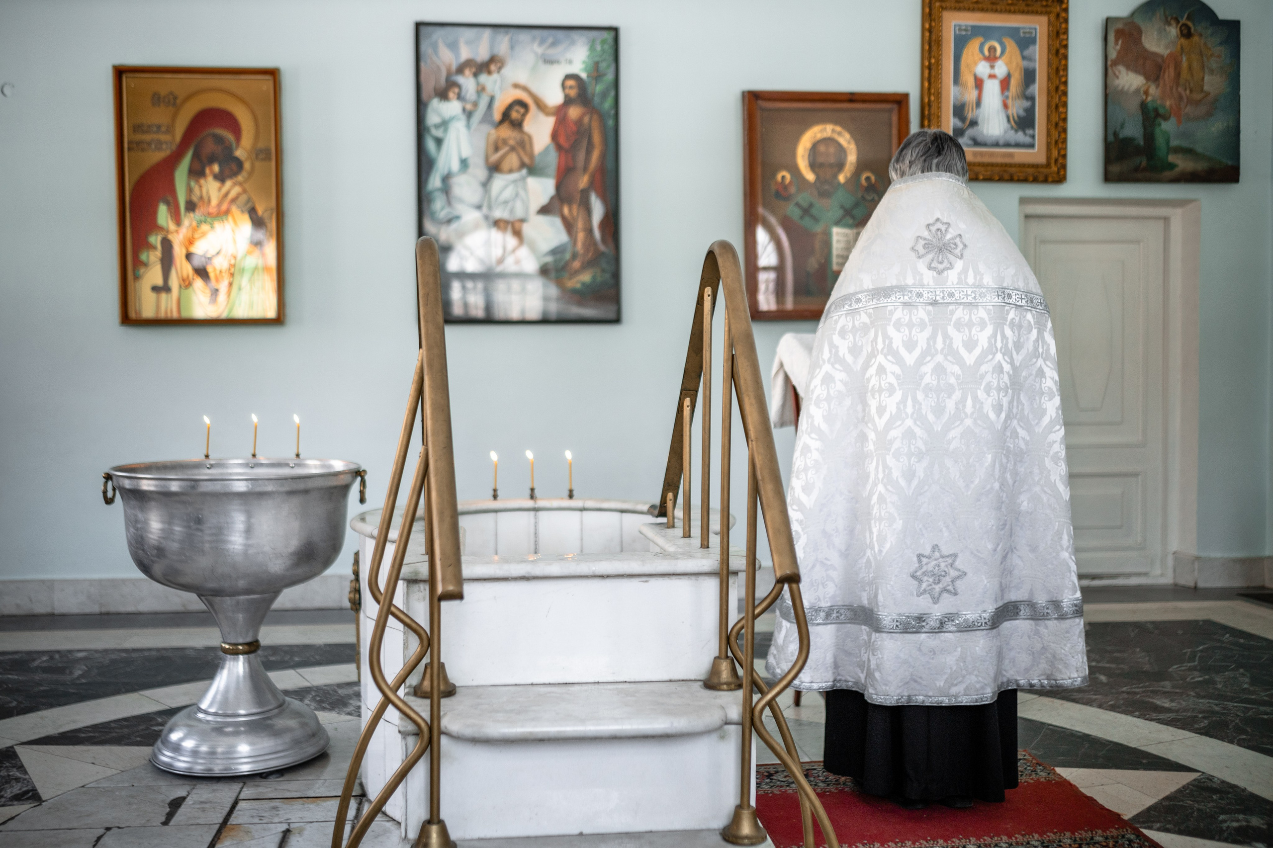 Крещение в Храме Влахернской иконы Божией Матери Кузьминки. Профессиональный фотограф в Москве и Мо Мария Шантарёва