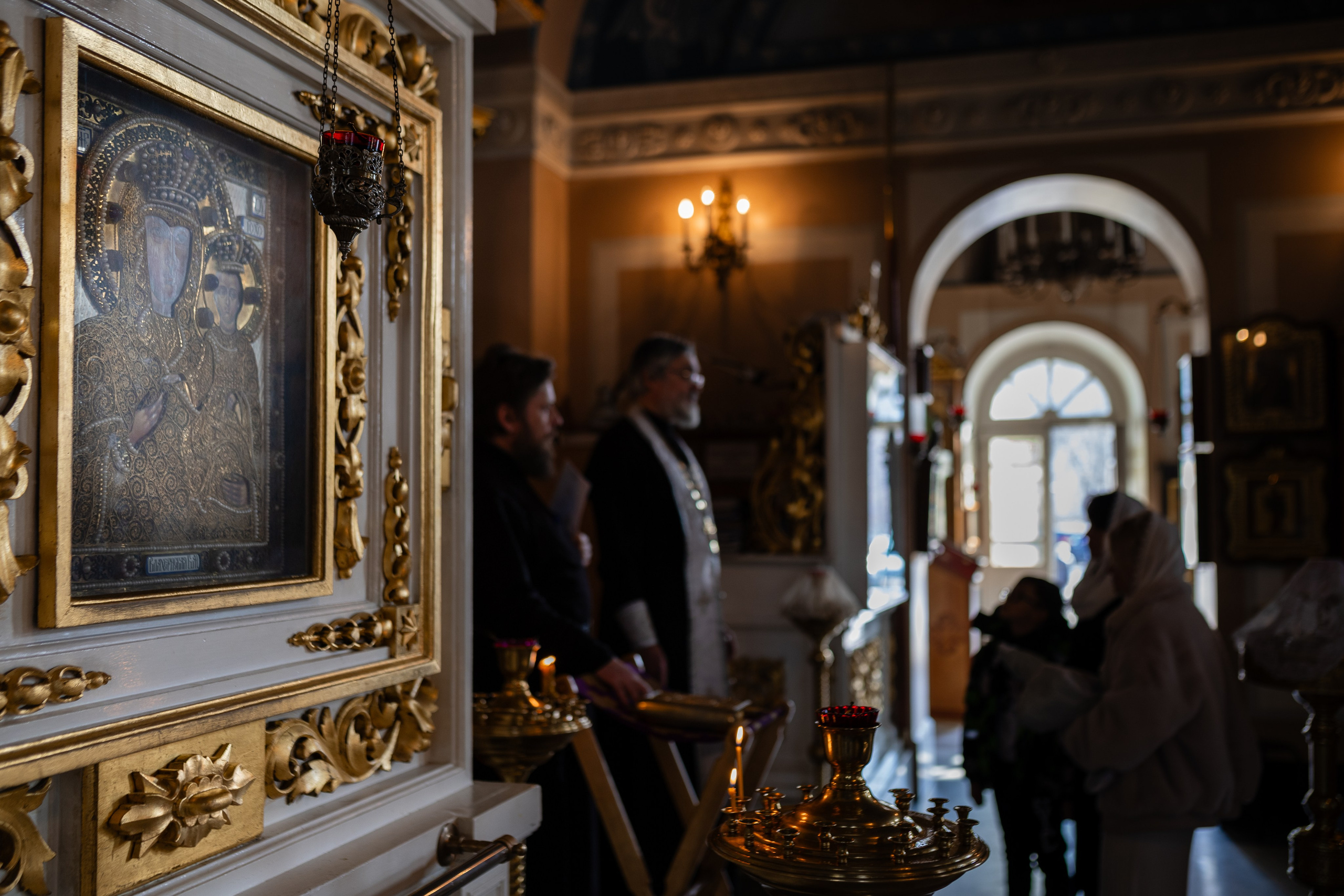 Крещение в Храме Влахернской иконы Божией Матери Кузьминки. Профессиональный фотограф в Москве и Мо Мария Шантарёва