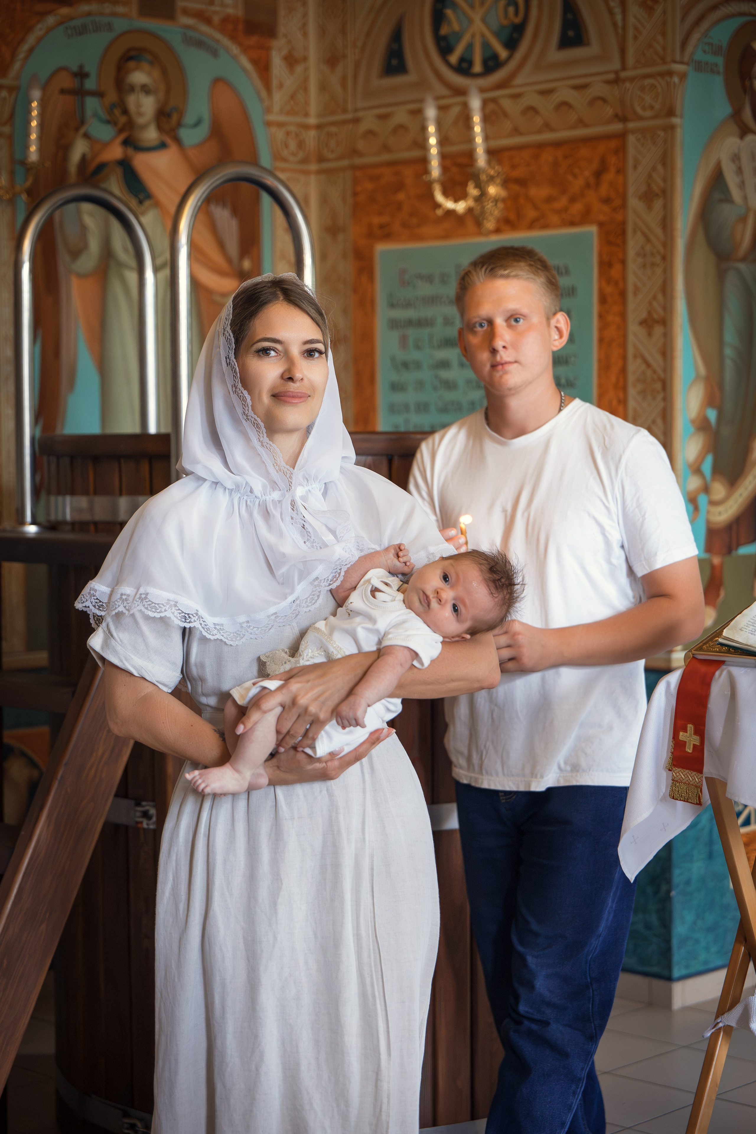 Фотограф на Таинство Крещения в Храм Андрея Боголюбского на Волжском
