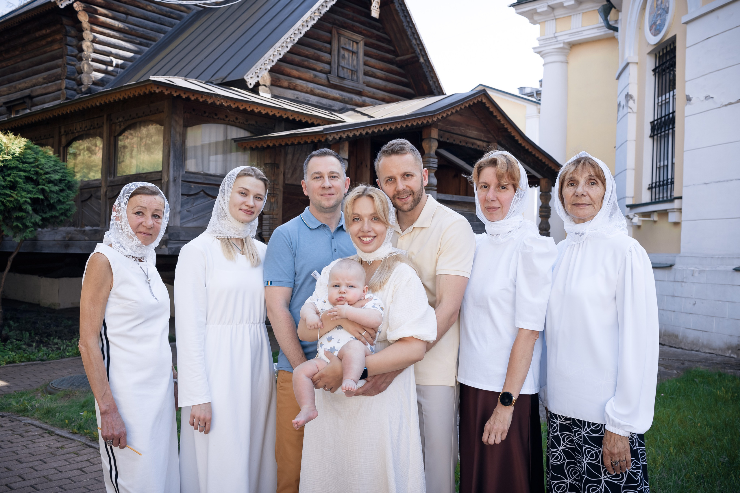 Крещение в Храме Успения Пресвятой Богородицы в Косино. Профессиональный фотограф в Москве и Мо Мария Шантарёва