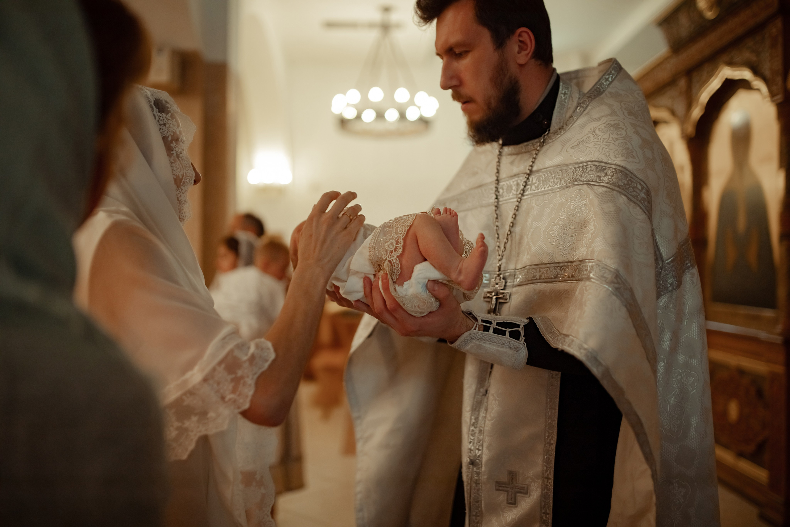 Крещение Анастасии. Семейный и детский фотограф в Москве Дорогова Екатерина