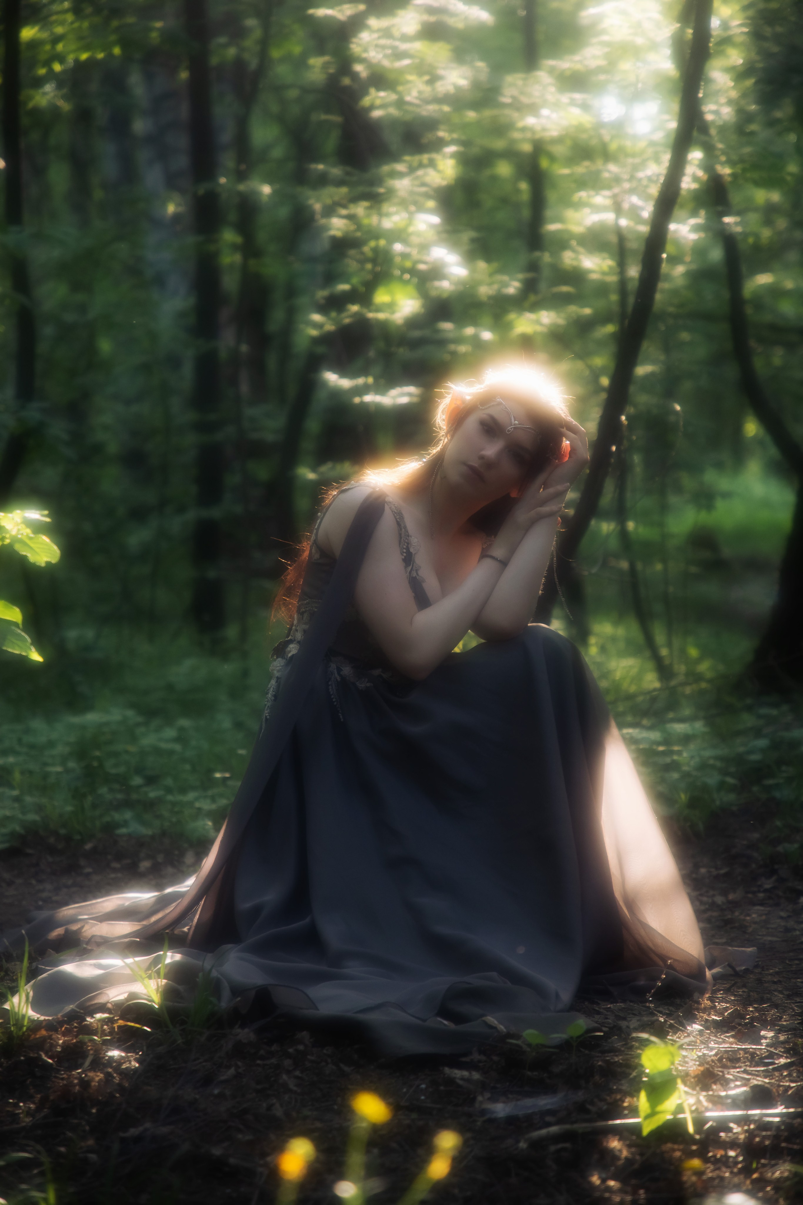 Эльфийская фотосесссия с лошадью. Юлия Башкатова, сказочный фотограф, Москва