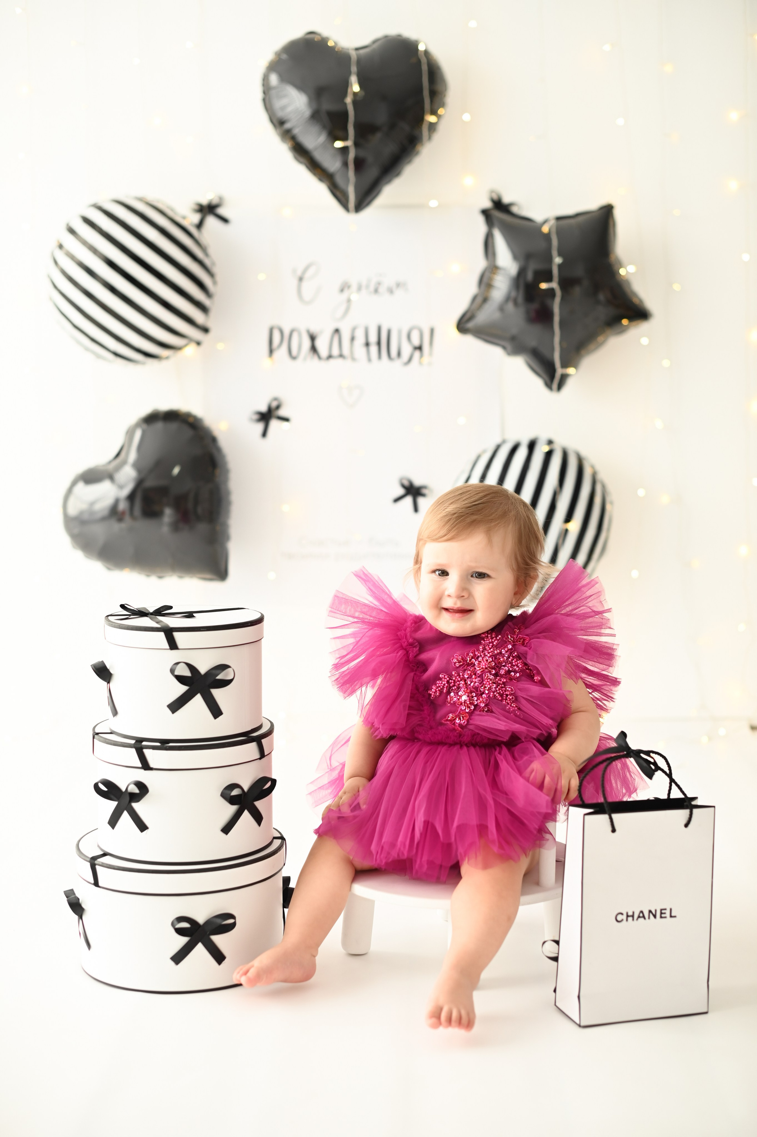 « Годик Девочки ». Фотограф новорожденных во Владивостоке Панова Татьяна