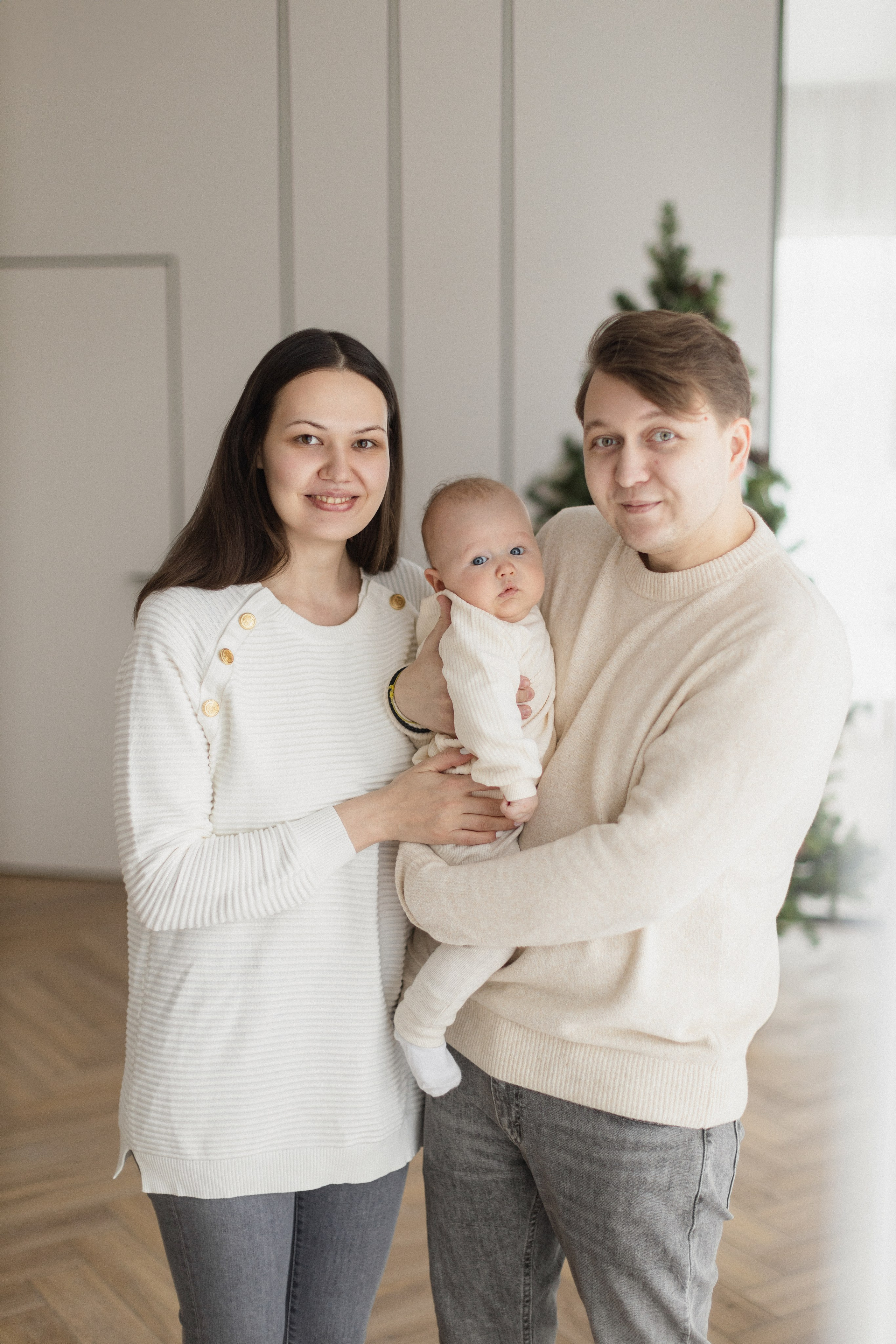 Мария и Максим с сыном. Кузьмина Анастасия — контент-фотограф | Москва