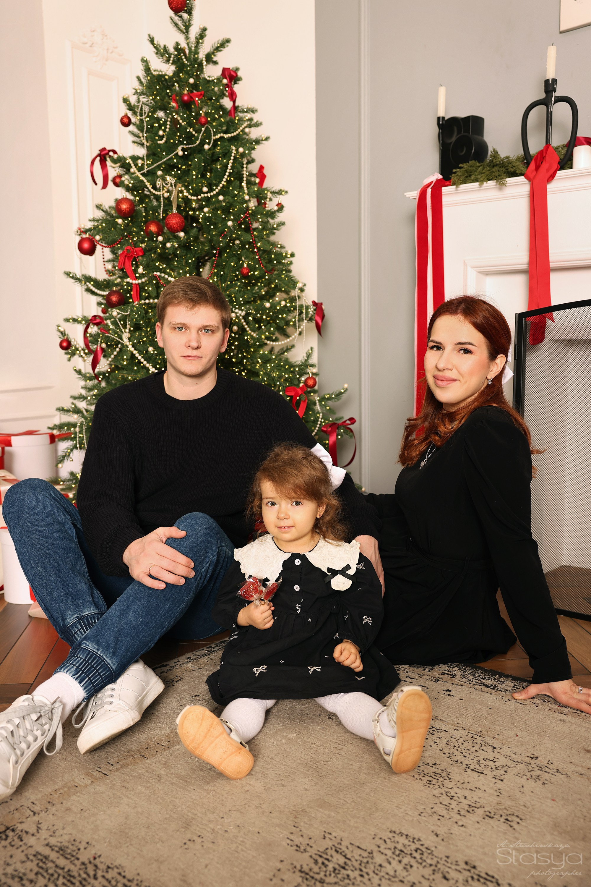 Второй день рождения и новогодняя сказка в студии. Фотограф в Санкт-Петербурге Анастасия Сачкова