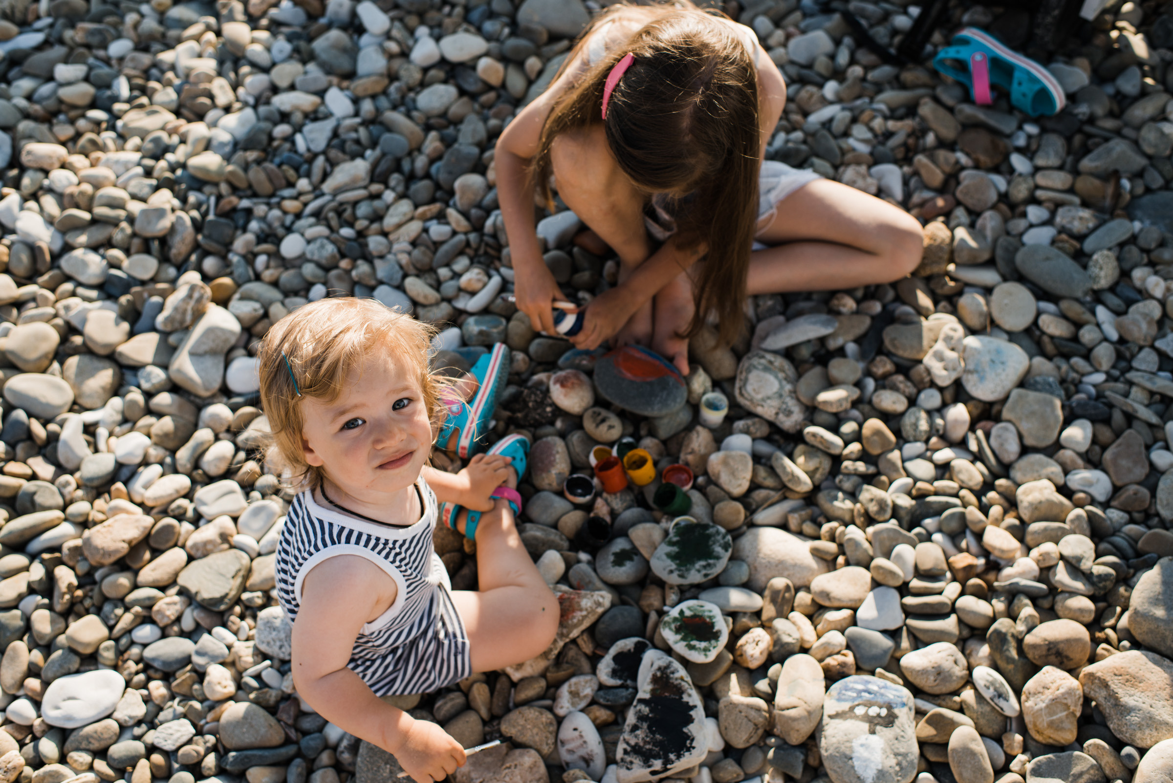 Берег лета // Лина_Саша_Вася. Фотограф Алутера Ирина