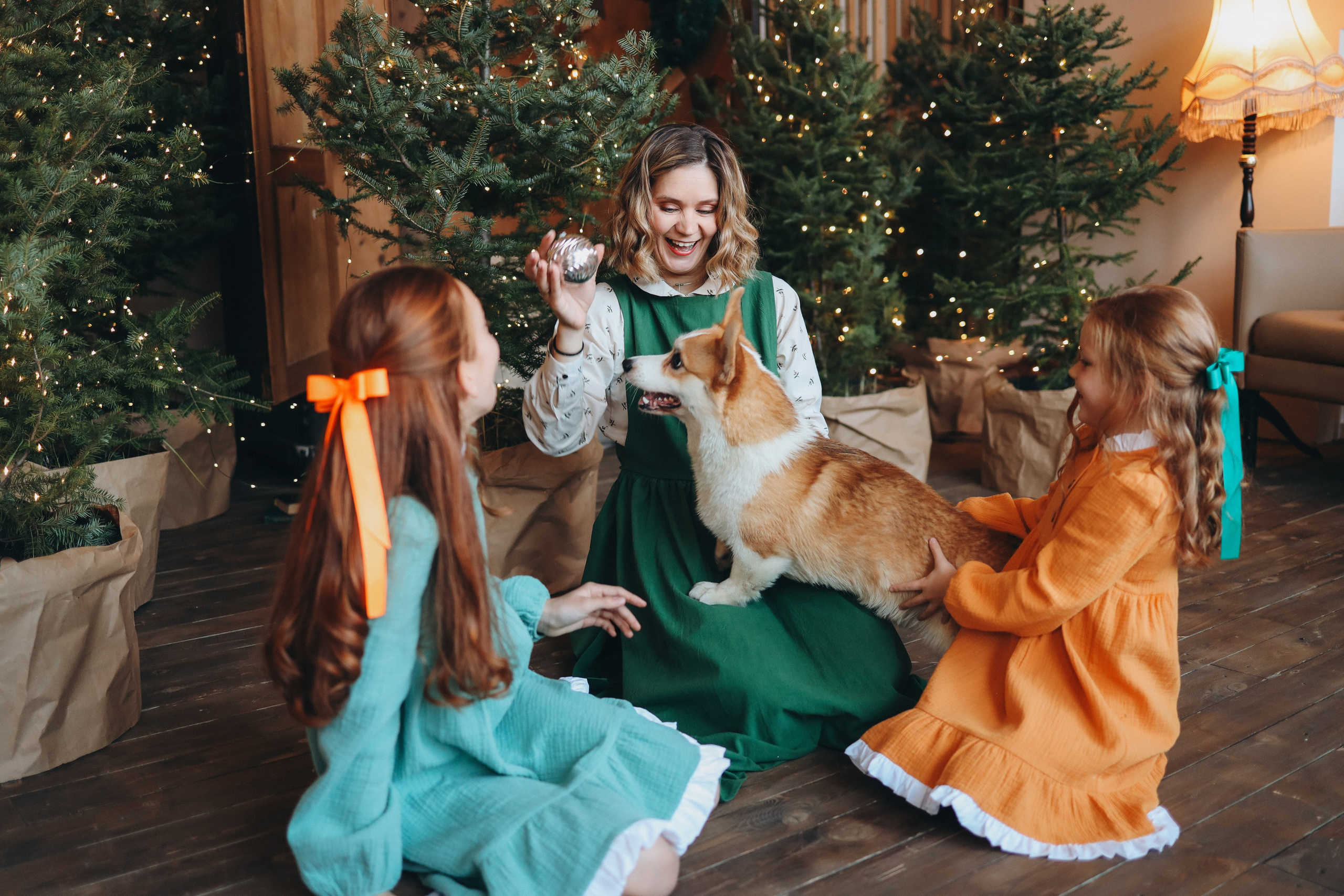 Мама и дочки в фотостудии Чувство. Marina Shakirova Photography