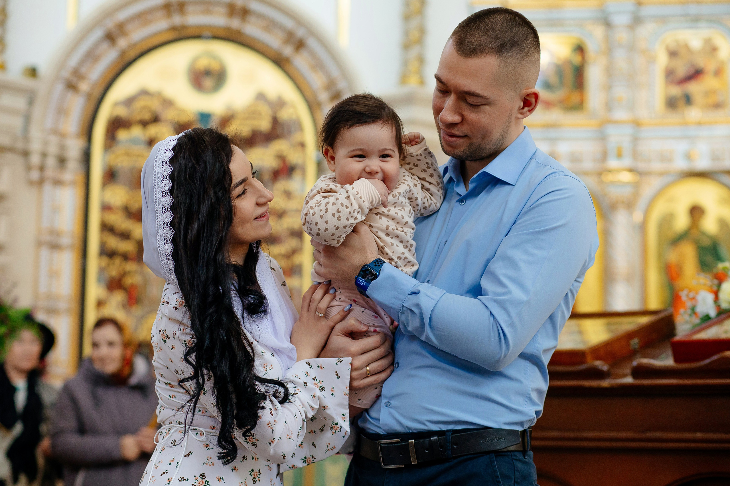 Крещение Амелии. Семейный и детский фотограф в Москве Александра Мак