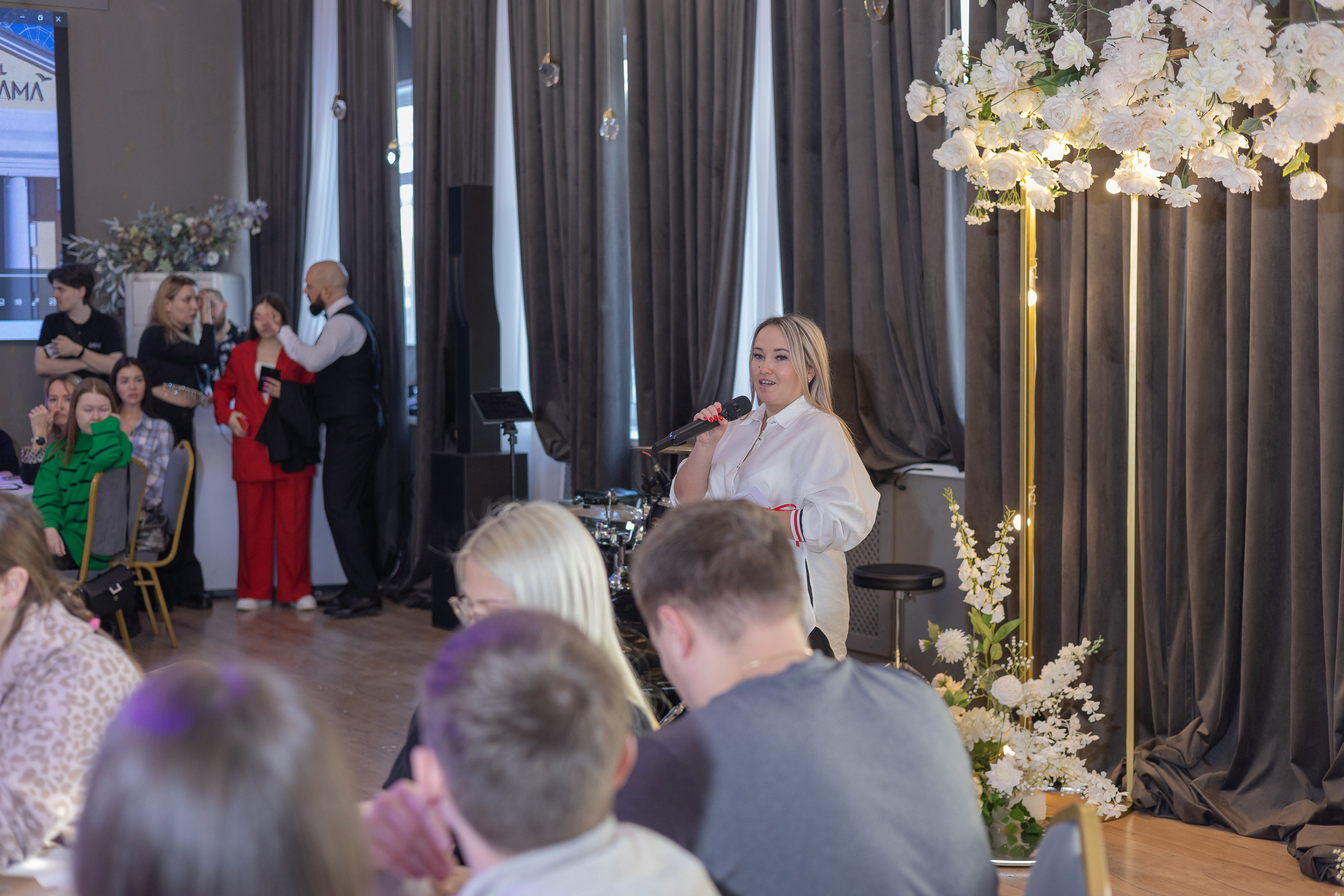 Свадебное чаепитие для молодоженов