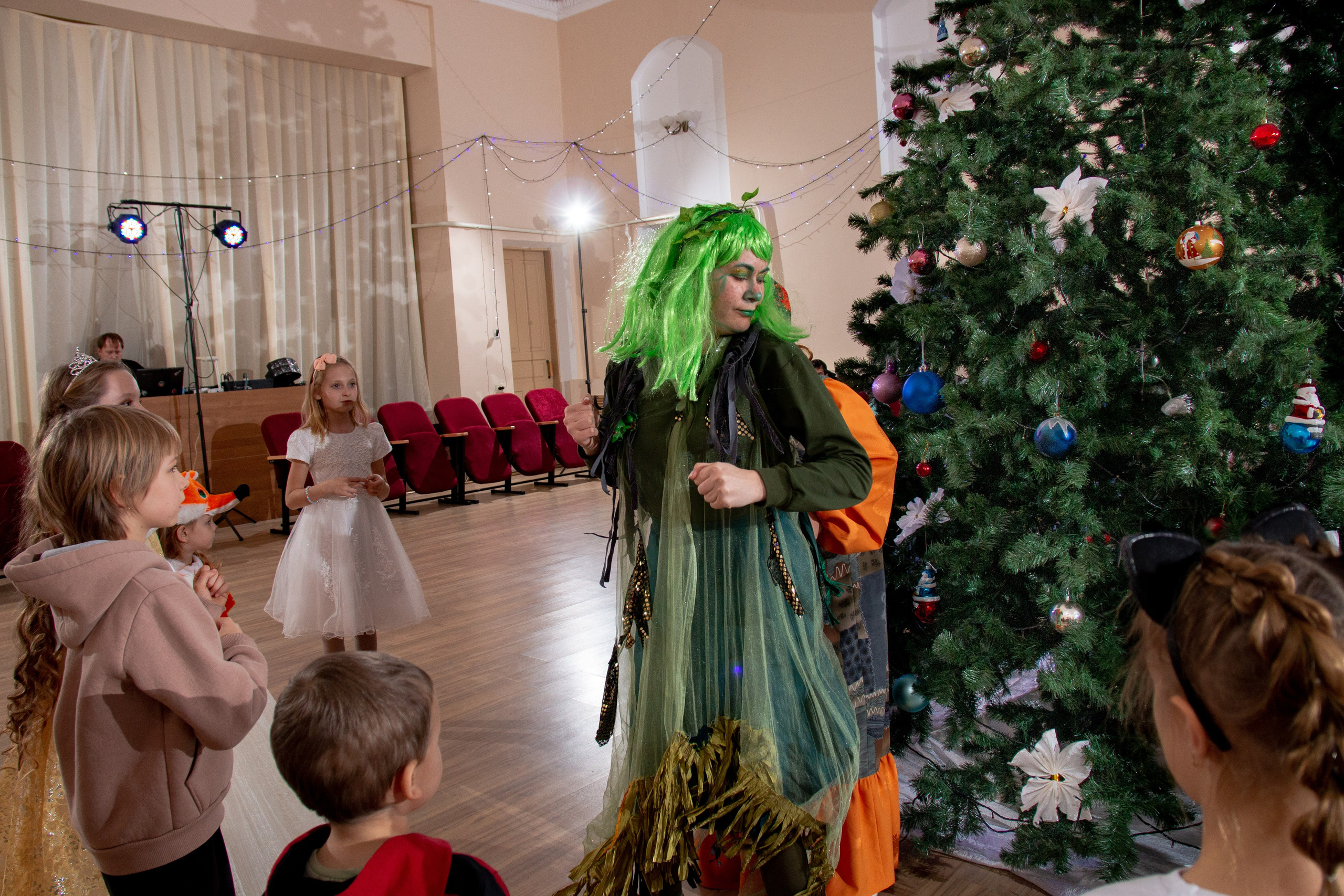 Новогодний утренник ДК Строитель 25.12.2023 г. г. Новоалександровск. Главная