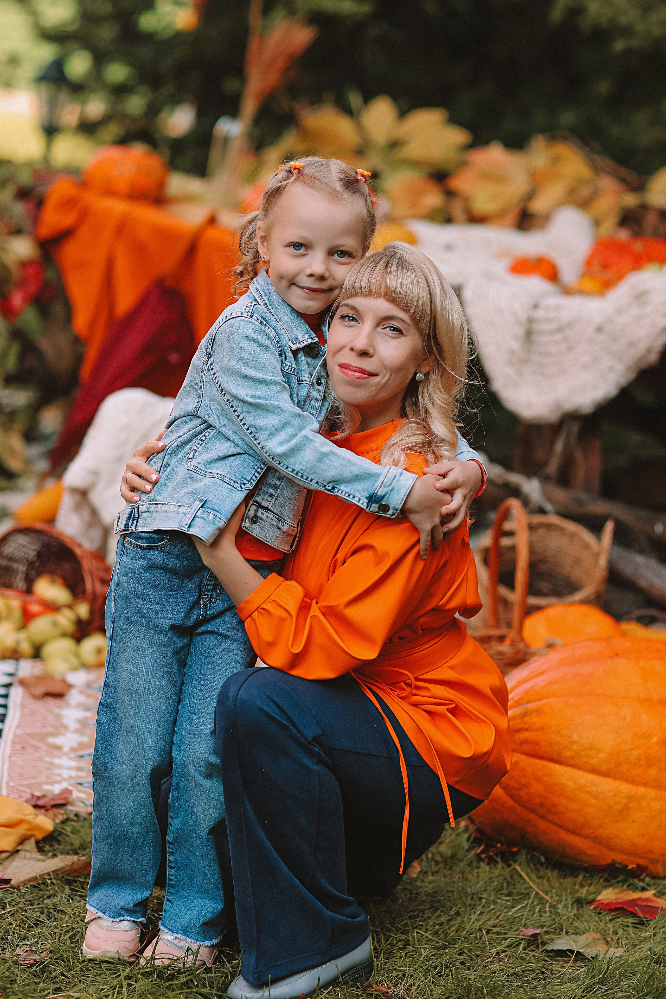 Тыквы. Семейный фотограф Тюмень, фотограф на роды Салмина Мария