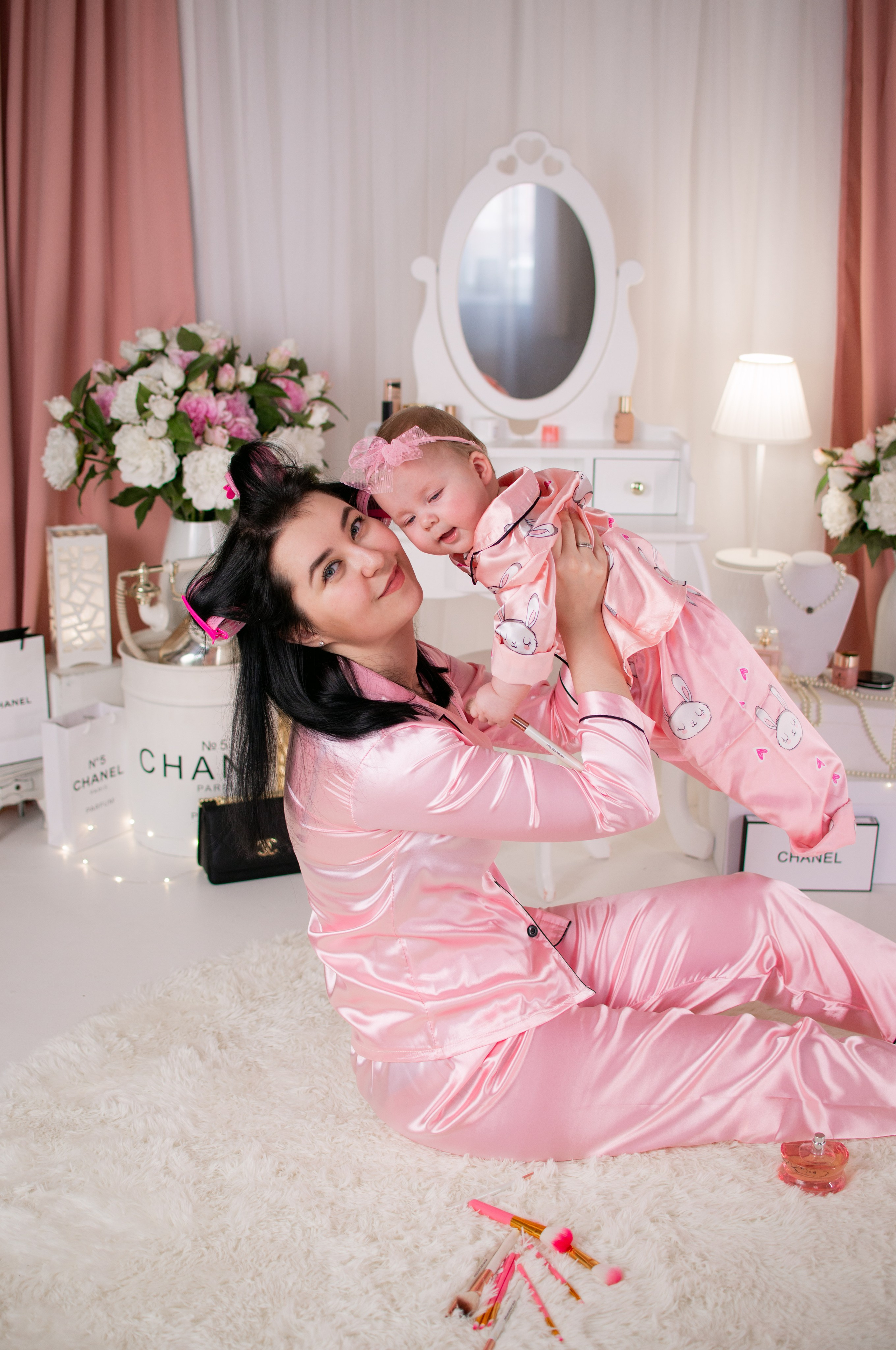 Анонс первых кадров с фотопроекта «Шанель» для Есении. Фотограф новорожденных Краснодар Малышенко Надежда