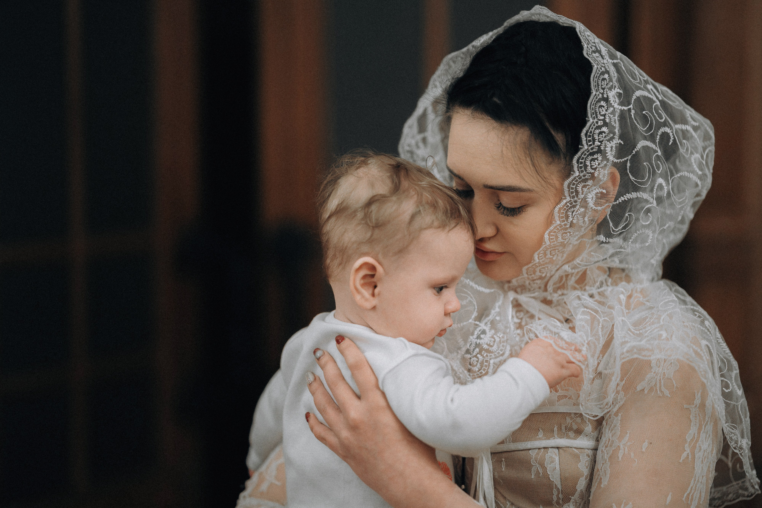 Фотосъемка крещения в Благовещенском соборе. Свадебный и репортажный фотограф в Воронеже Роман Янко