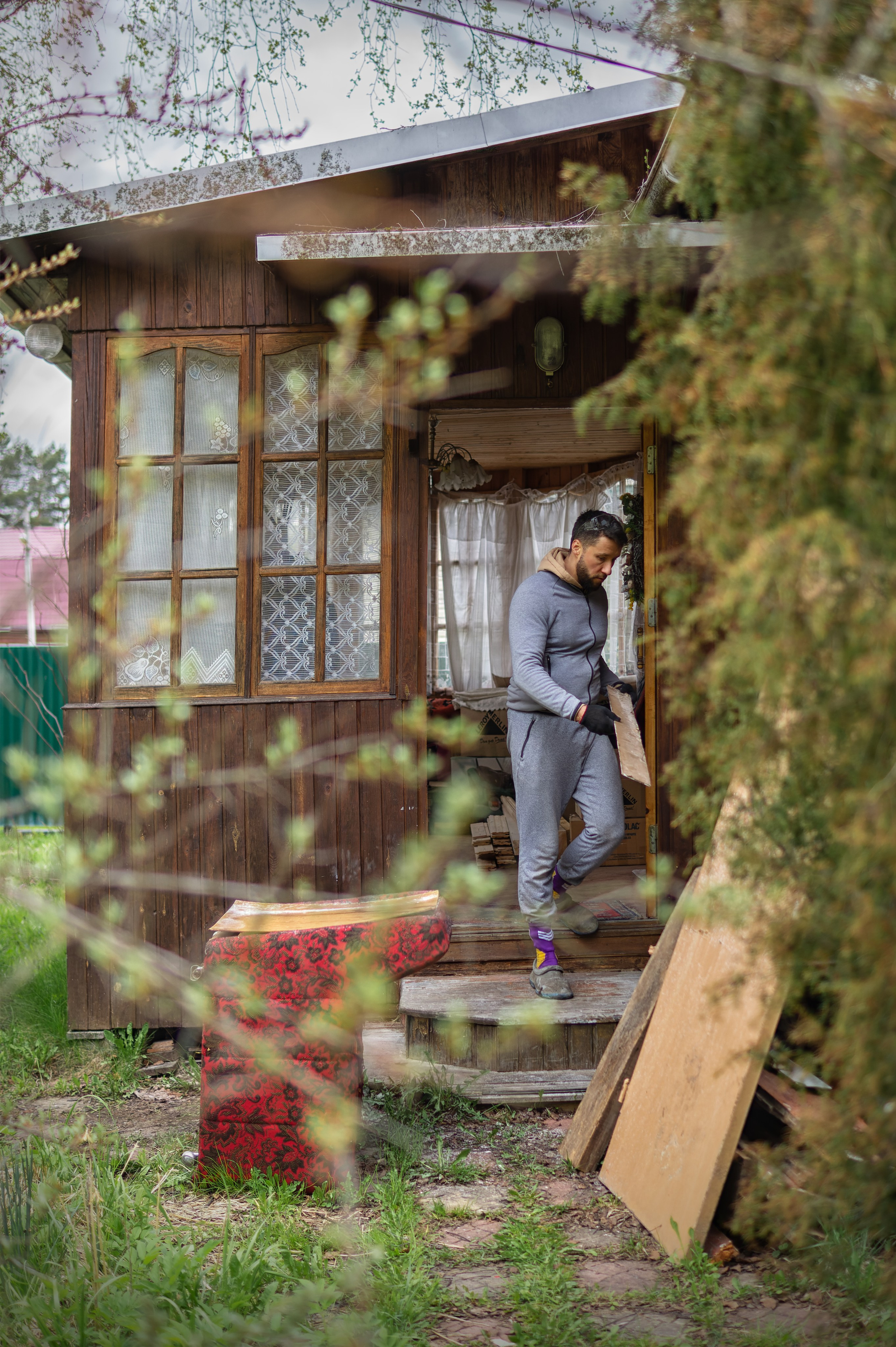 Семейная дачная фотосессия lifestyle