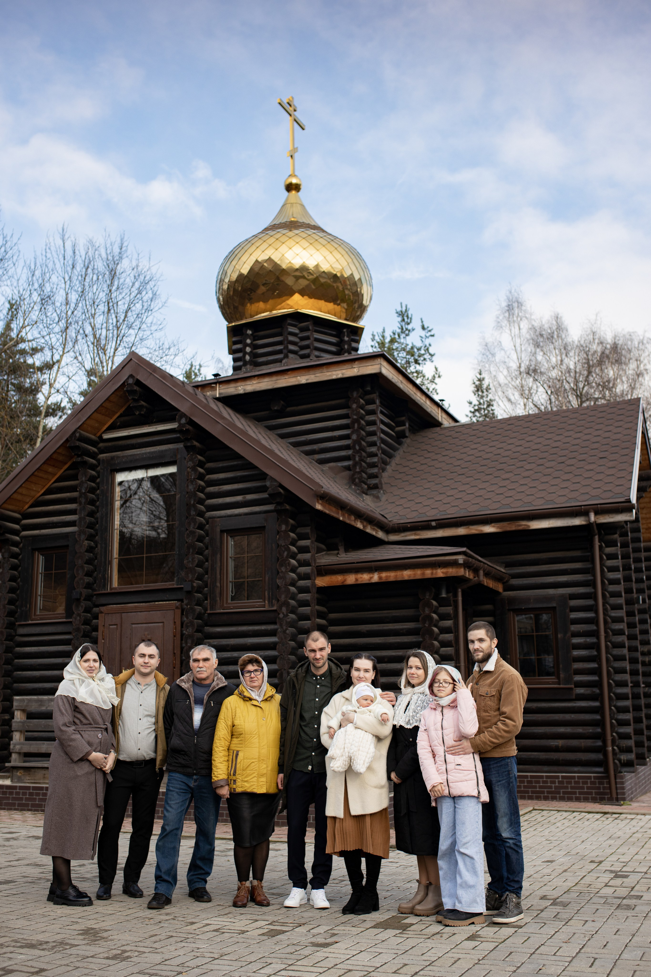 Таинство крещения Марка. Фотограф в Железнодорожном и Балашихе