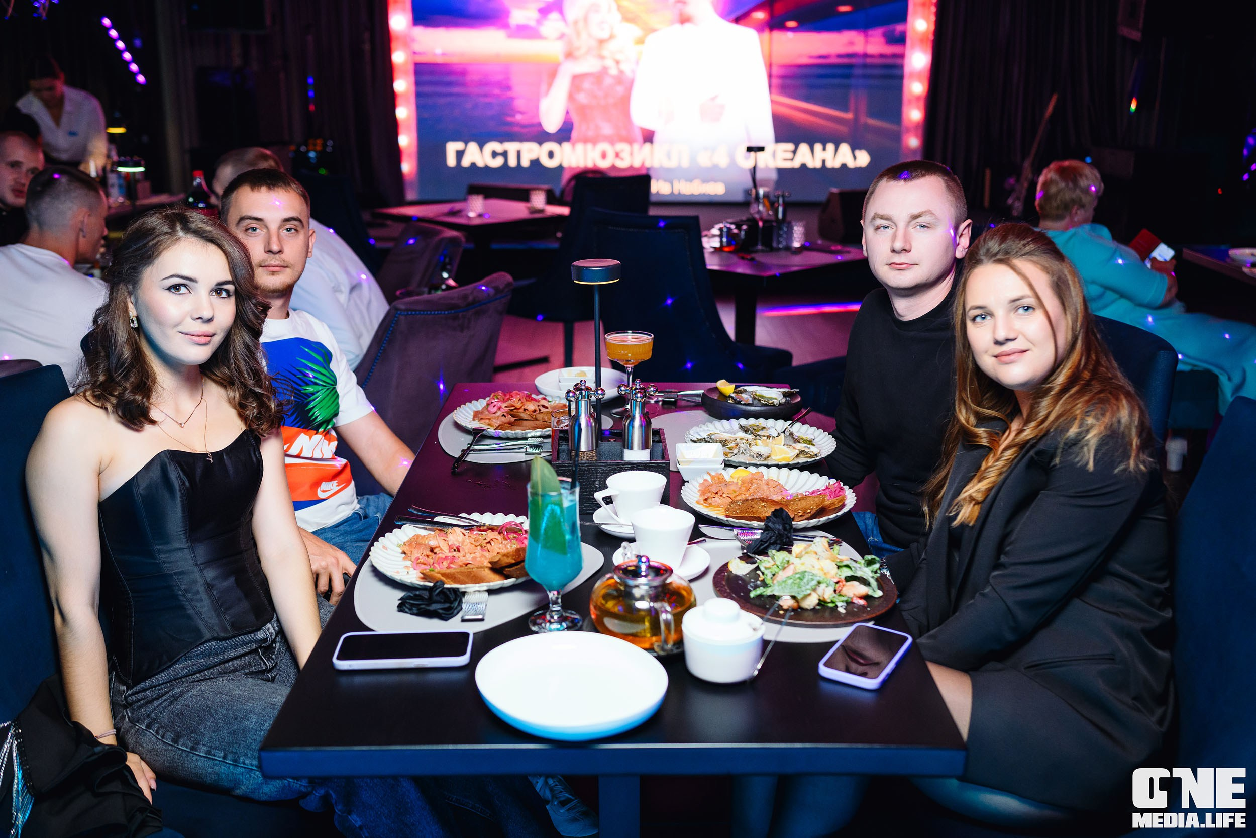 Фоторепортаж из ресторана Океан. One Media Life: фоторепортажи, фотоотчеты с мероприятий и заведений