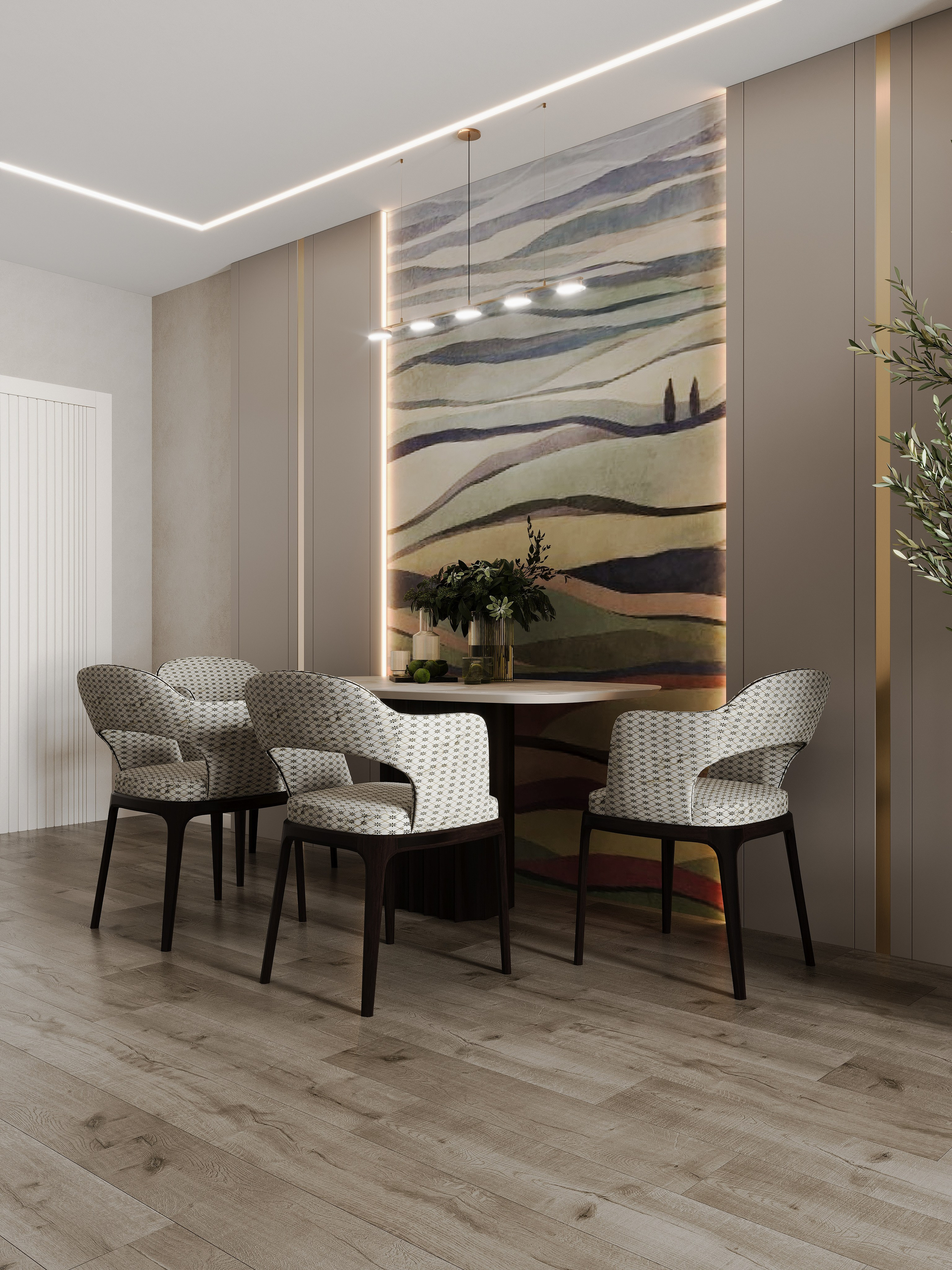 Квартира 133 кв. м. 3D визуализатор