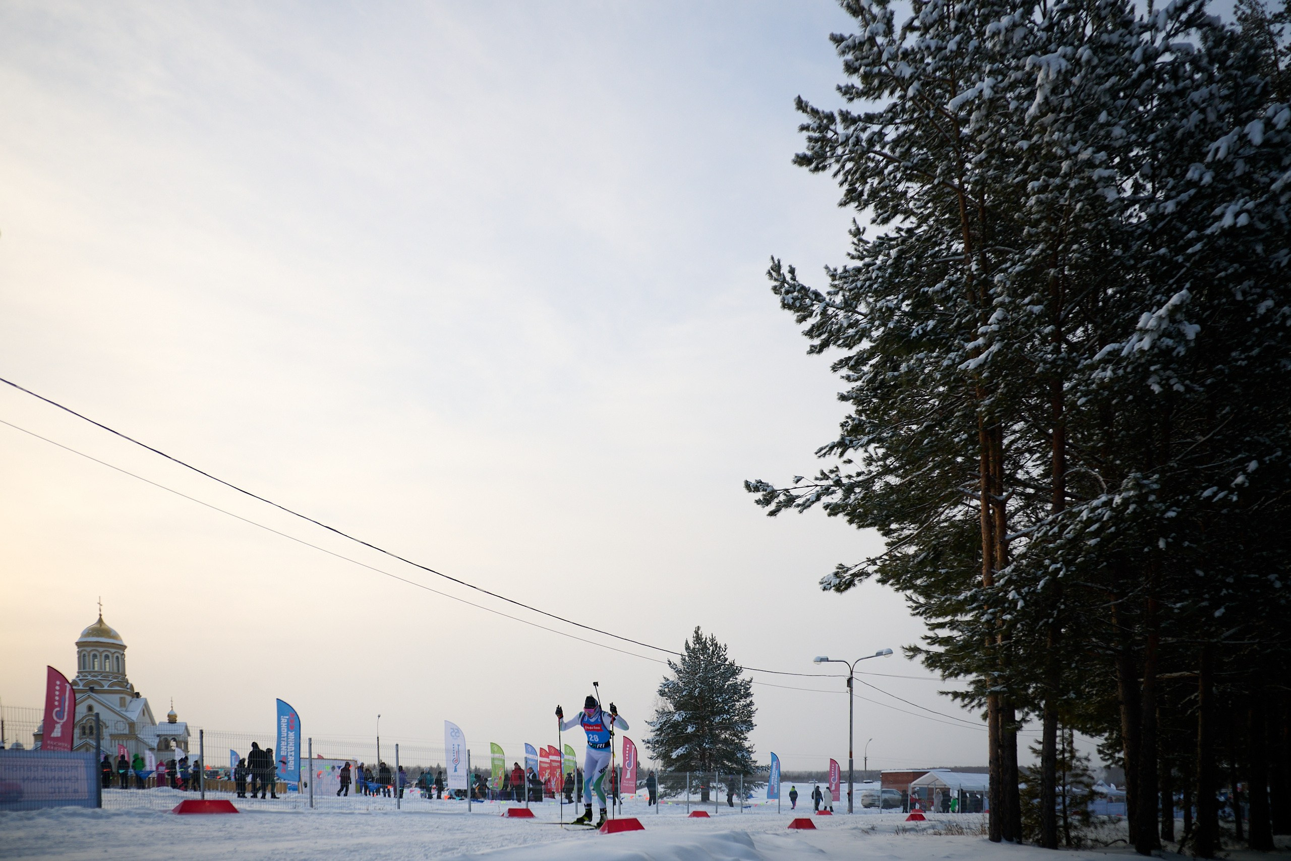 Биатлон. Чемпионат России — 2024/2025, 3-й этап, Ижевск. Спринт. Мужчины. Спортивный репортажный фотограф в Ижевске Сергей Мерзляков