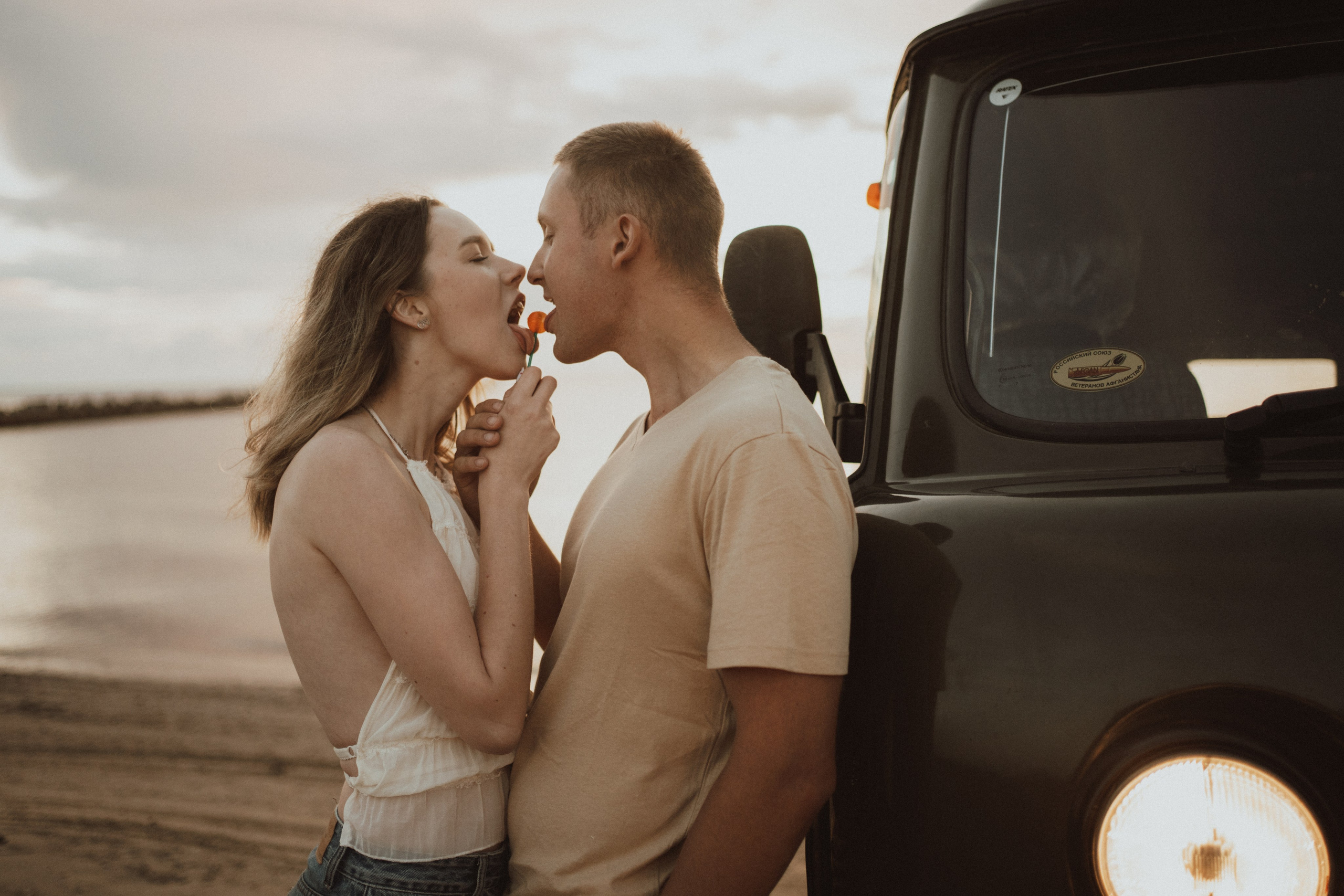 [… Sasha, Tosha and UAZ]. Фотограф в Архангельске