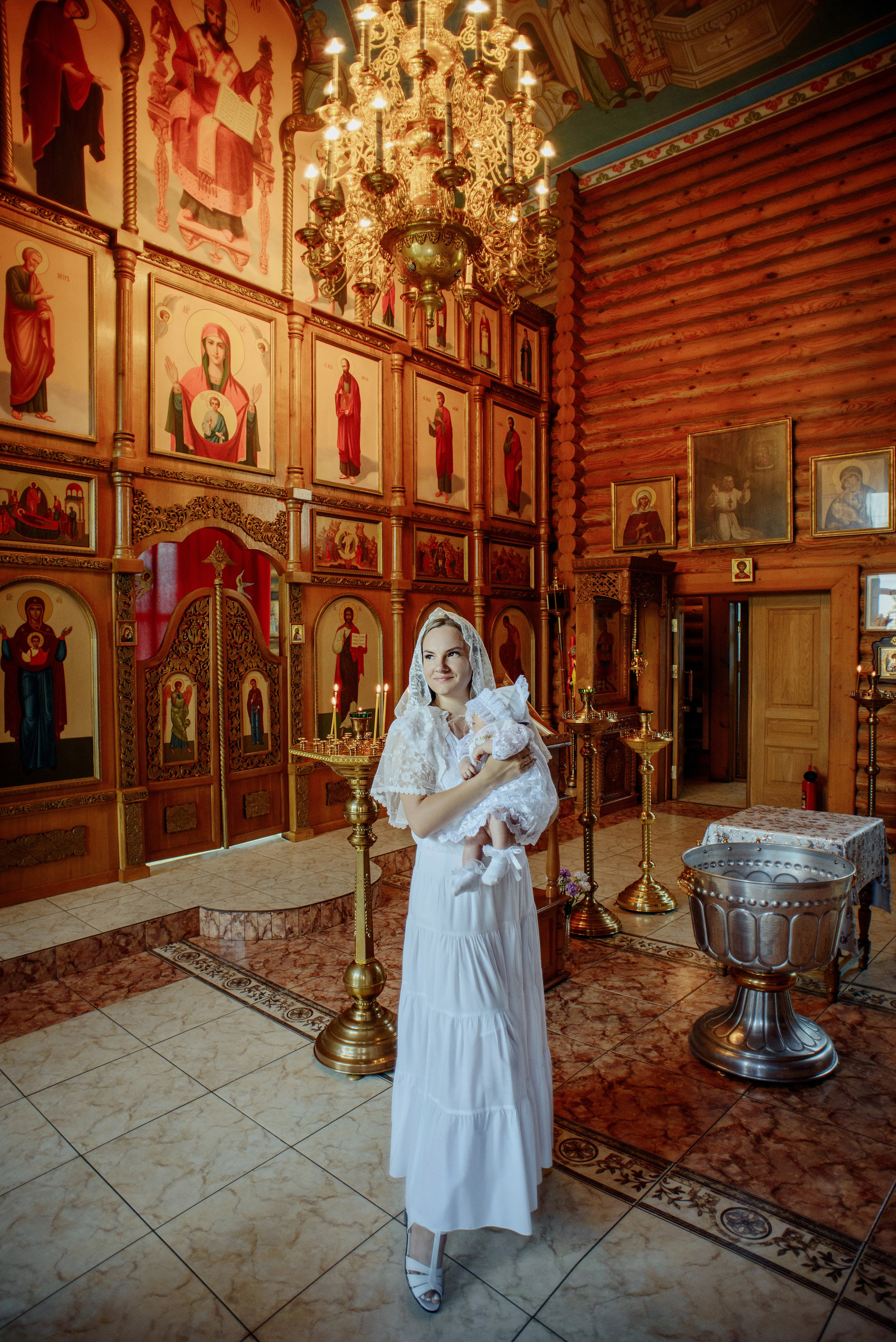 Крещение Алеси. Королева Елена Свадебный и семейный фотограф в Туле