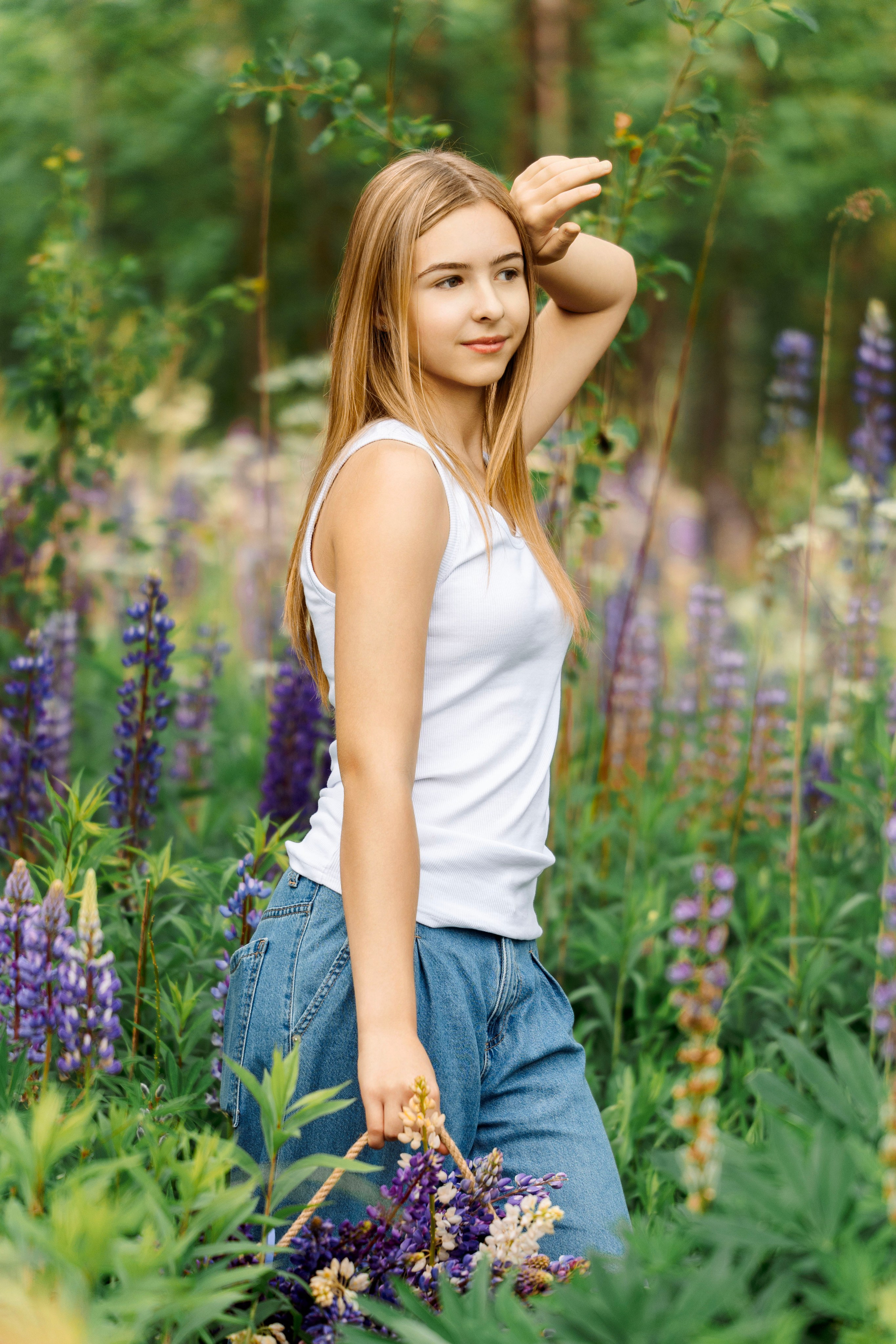 Люпины. Фотограф Юлия Попова