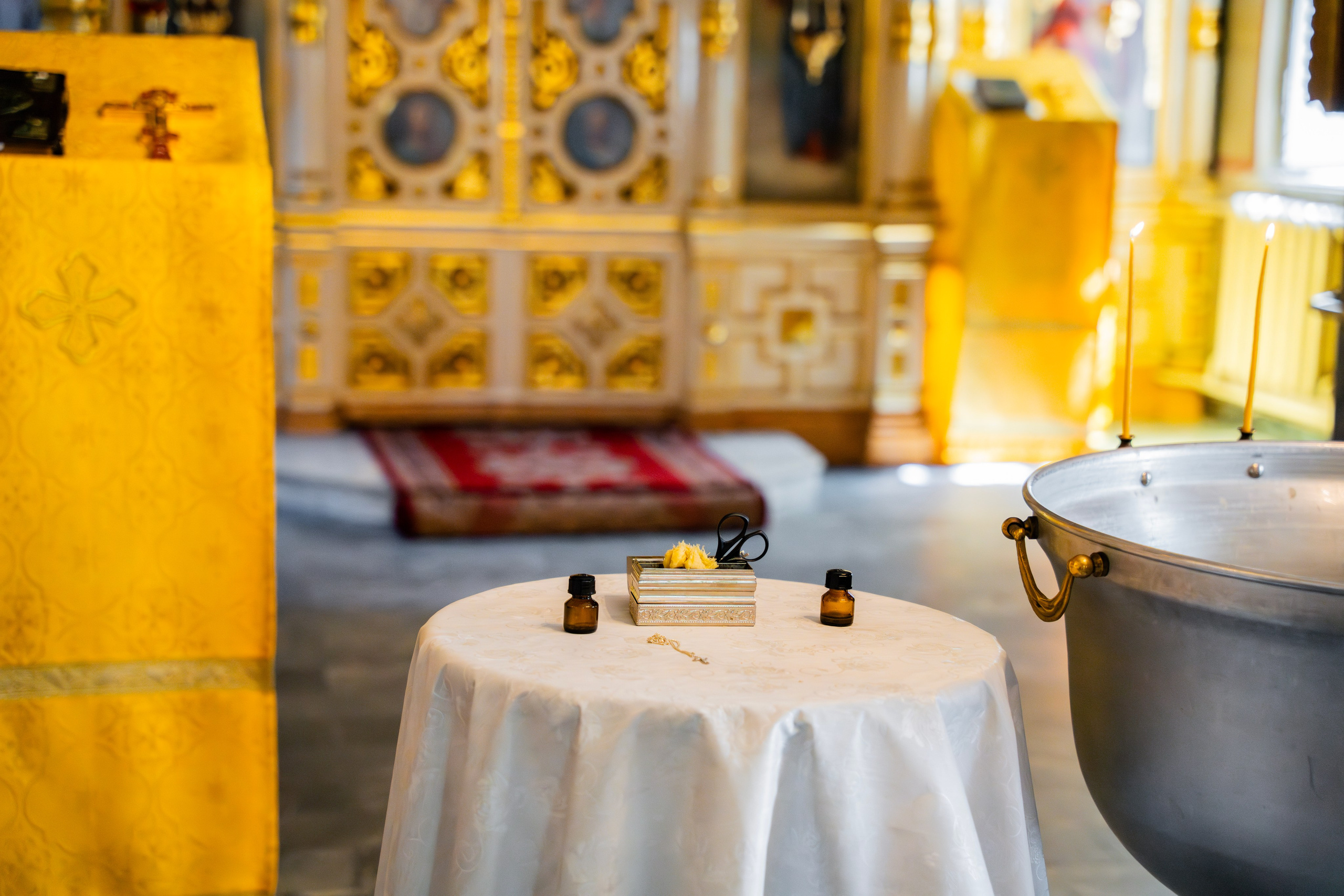 Крещение Даниила. Фотограф Юлия Попова