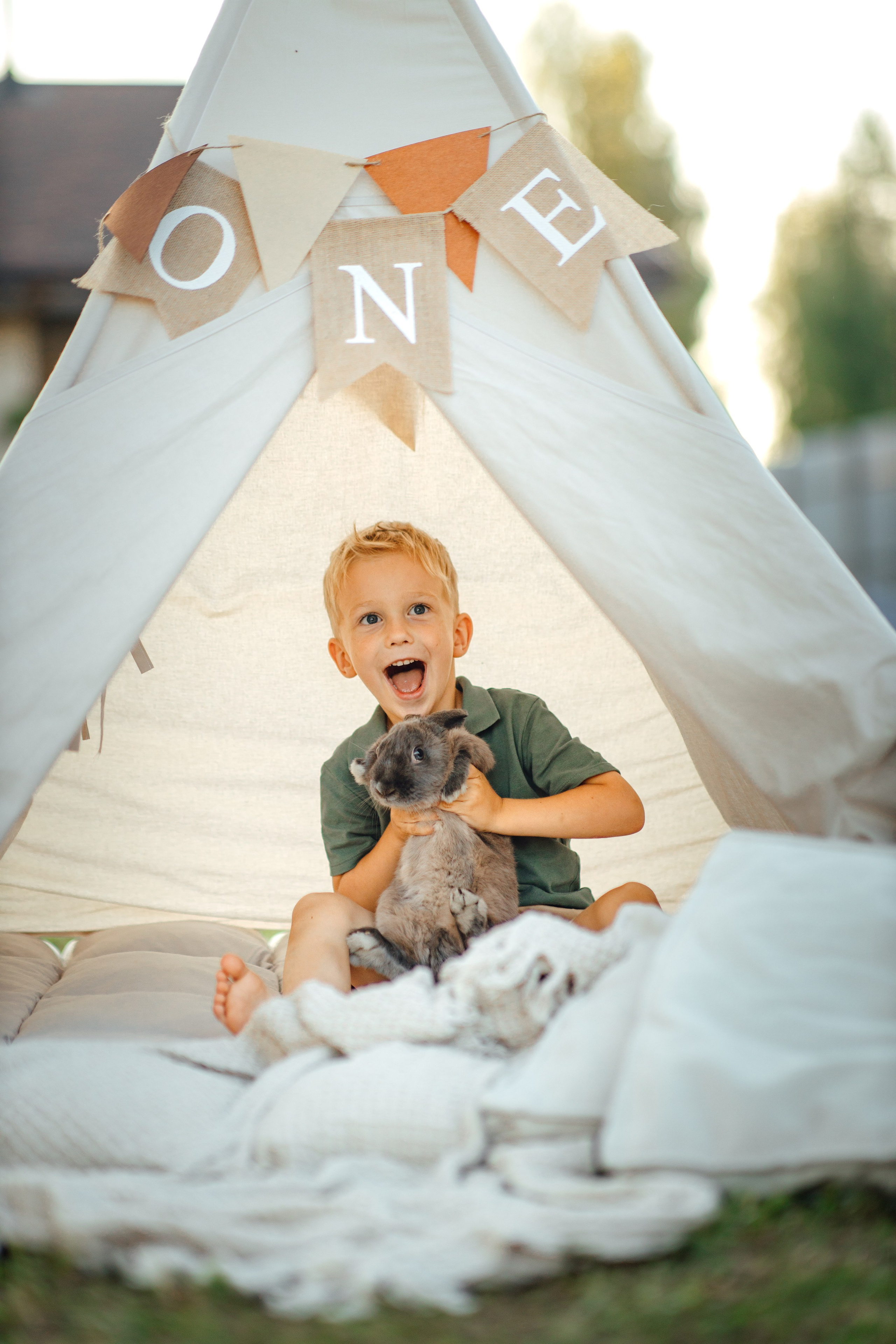 Максику 1 годик, отмечаем дома