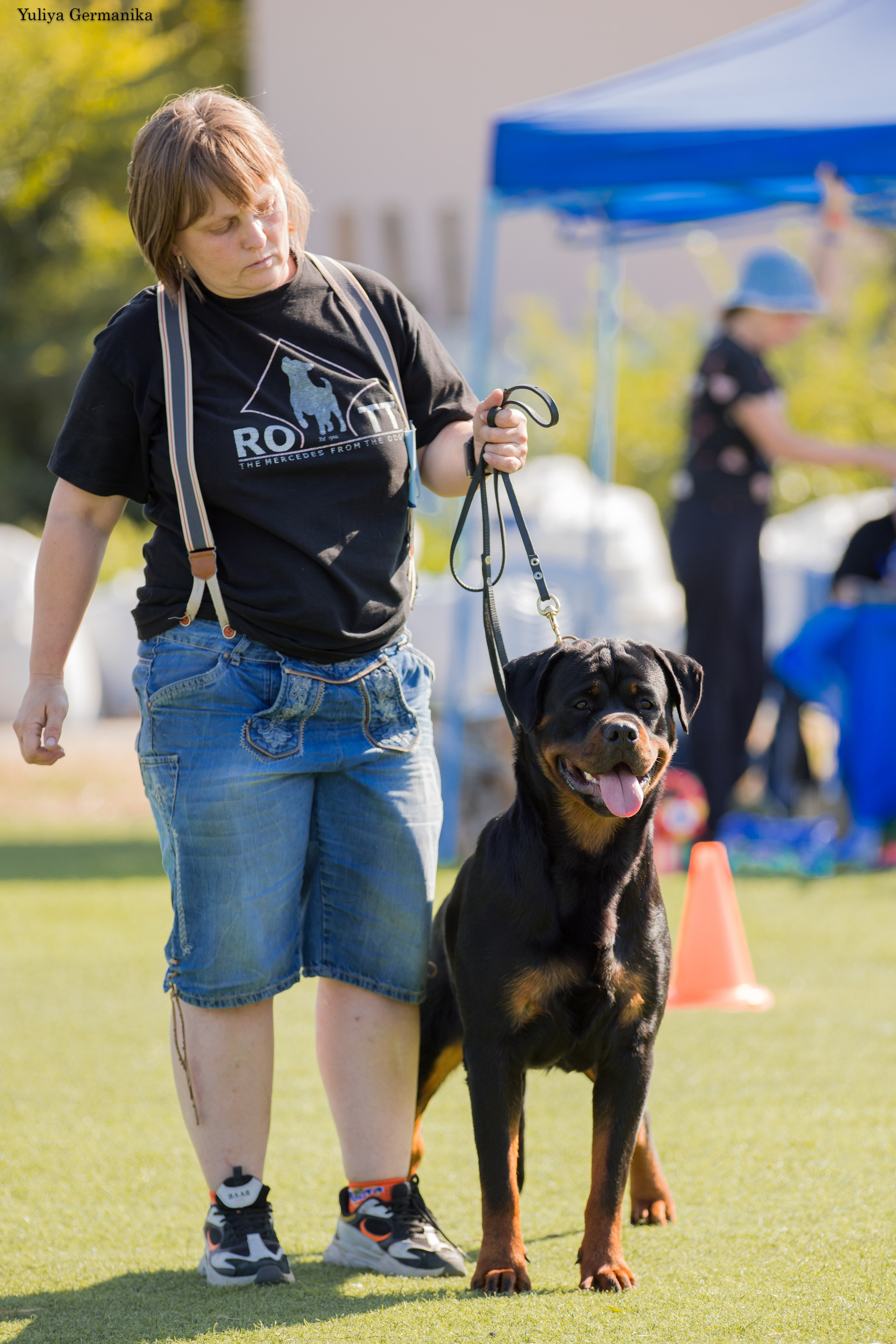 Анапа 16-17.09.2023 моно ротвейлеров. Фотограф-анималист Юлия Германика