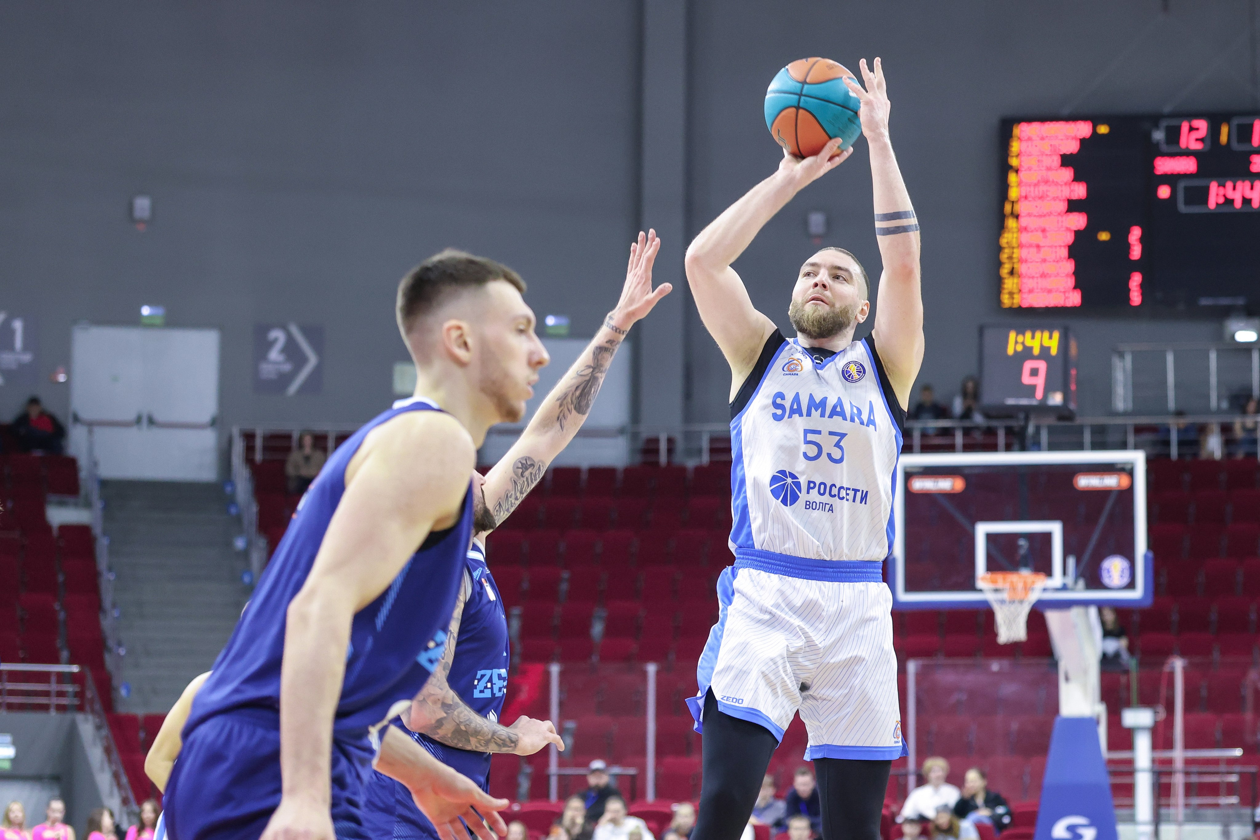 Баскетбол. Самара — Зенит. Единая лига ВТБ. Спортивный фотограф в Самаре