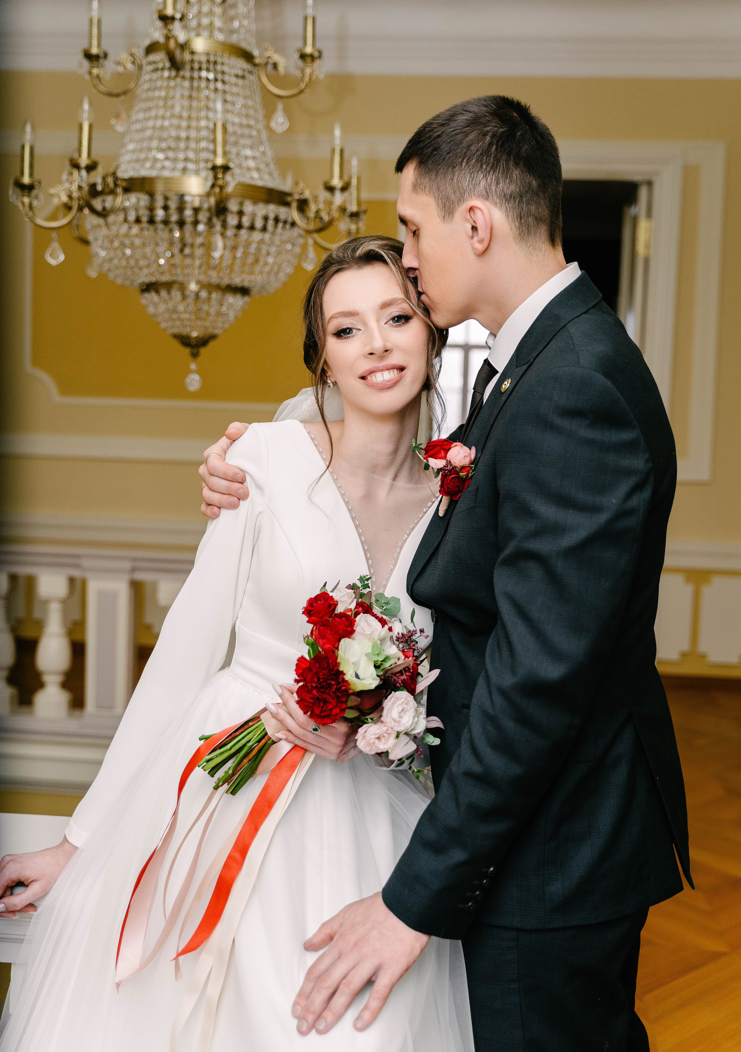 Зимняя свадебная фотосессия молодоженов. Свадебный и семейный фотограф из Воронежа|Москвы Бубнова Екатерина