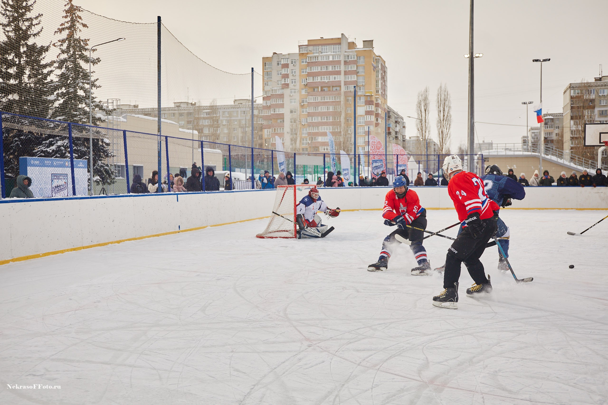 Турнир по хоккею «Русская классика» в рамках Офицерской хоккейной лиги. Спортивный фотограф Некрасов Денис