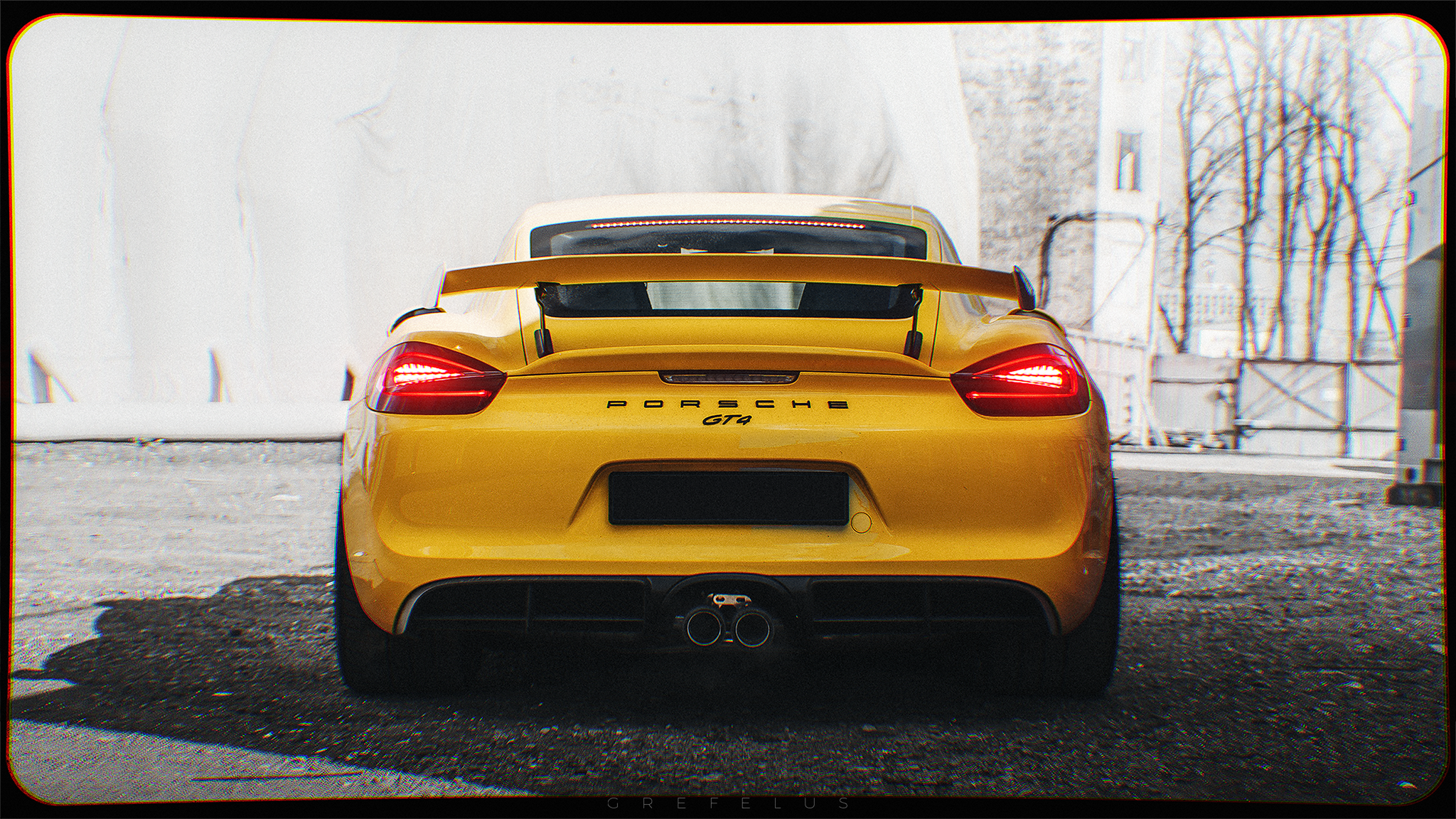 Porsche Cayman GT4 — 2022. Grefelus