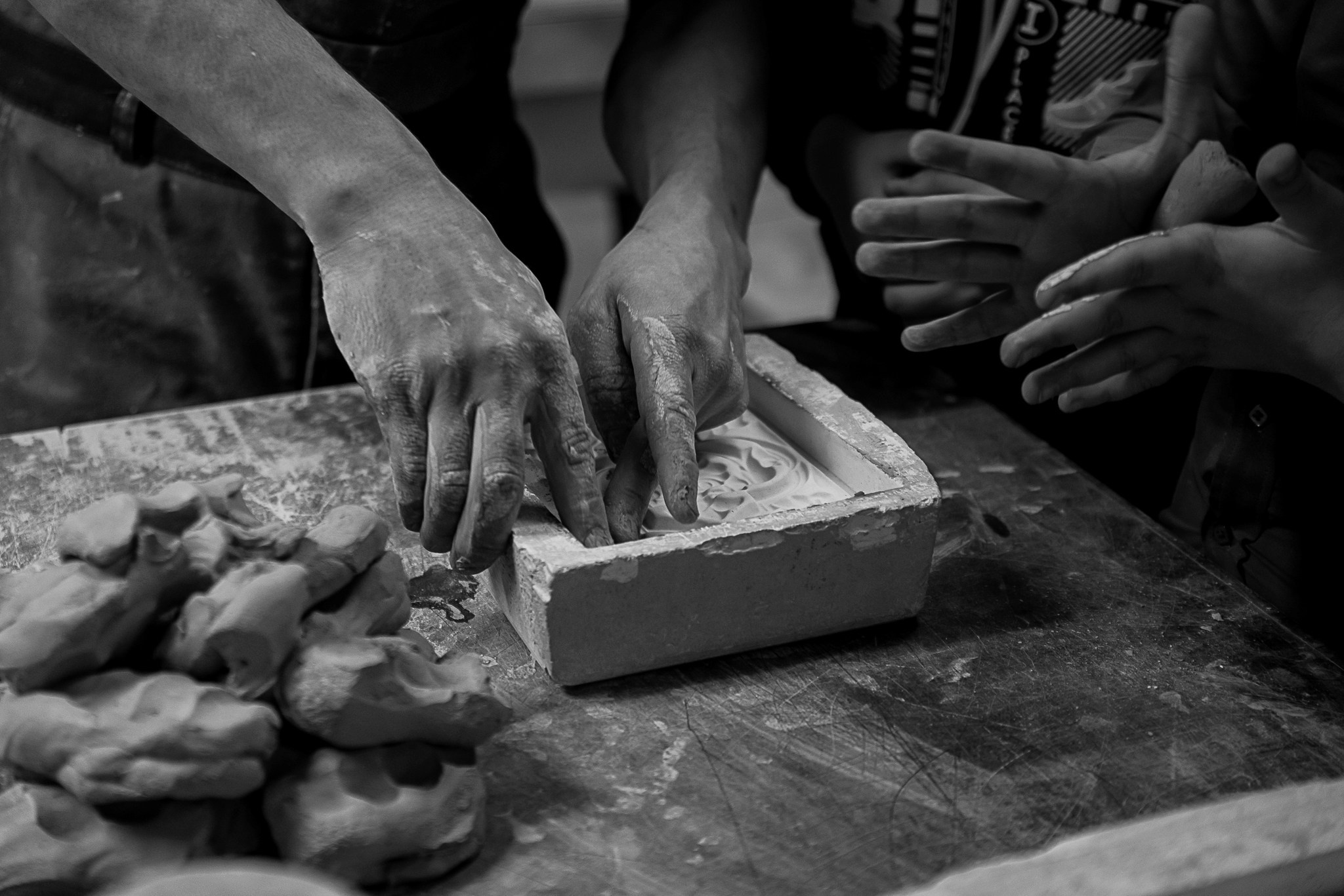 Экскурсия в цех по производству керамики. Свадебный и семейный фотограф из Санкт-Петербурга Климов Анатолий