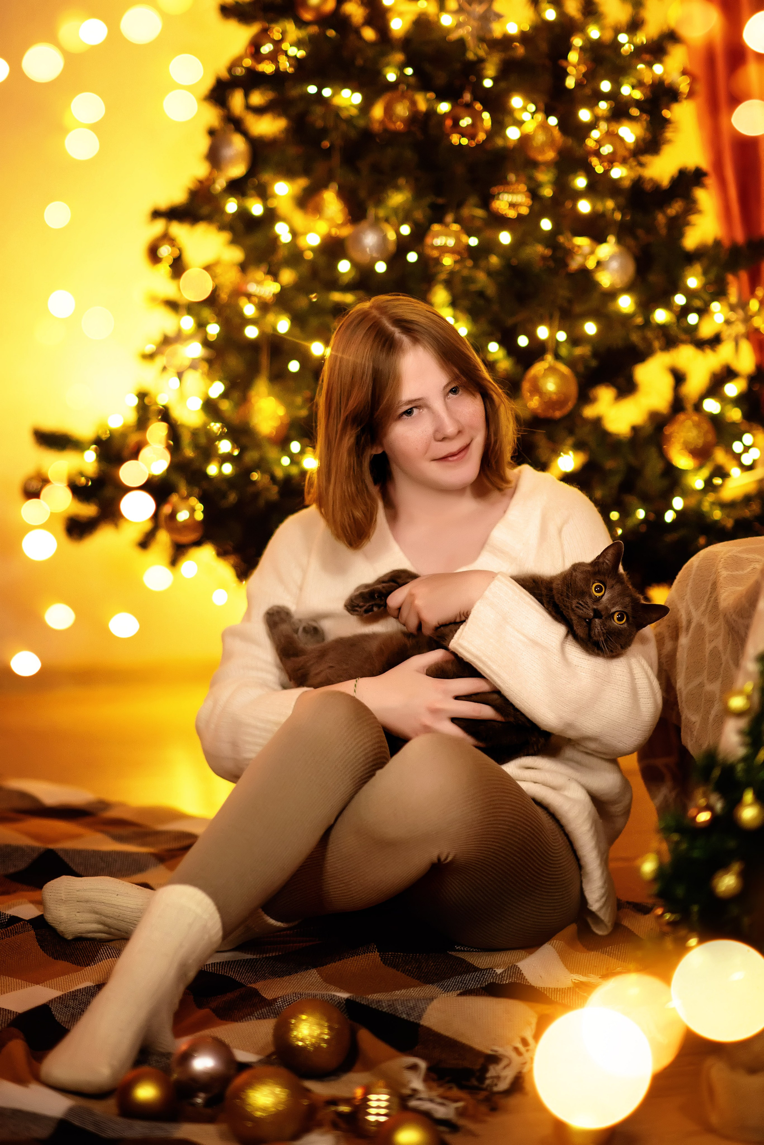 Домашний новый год. Школьный, фэшн фотограф в Тюмени и в России Ирина Королева