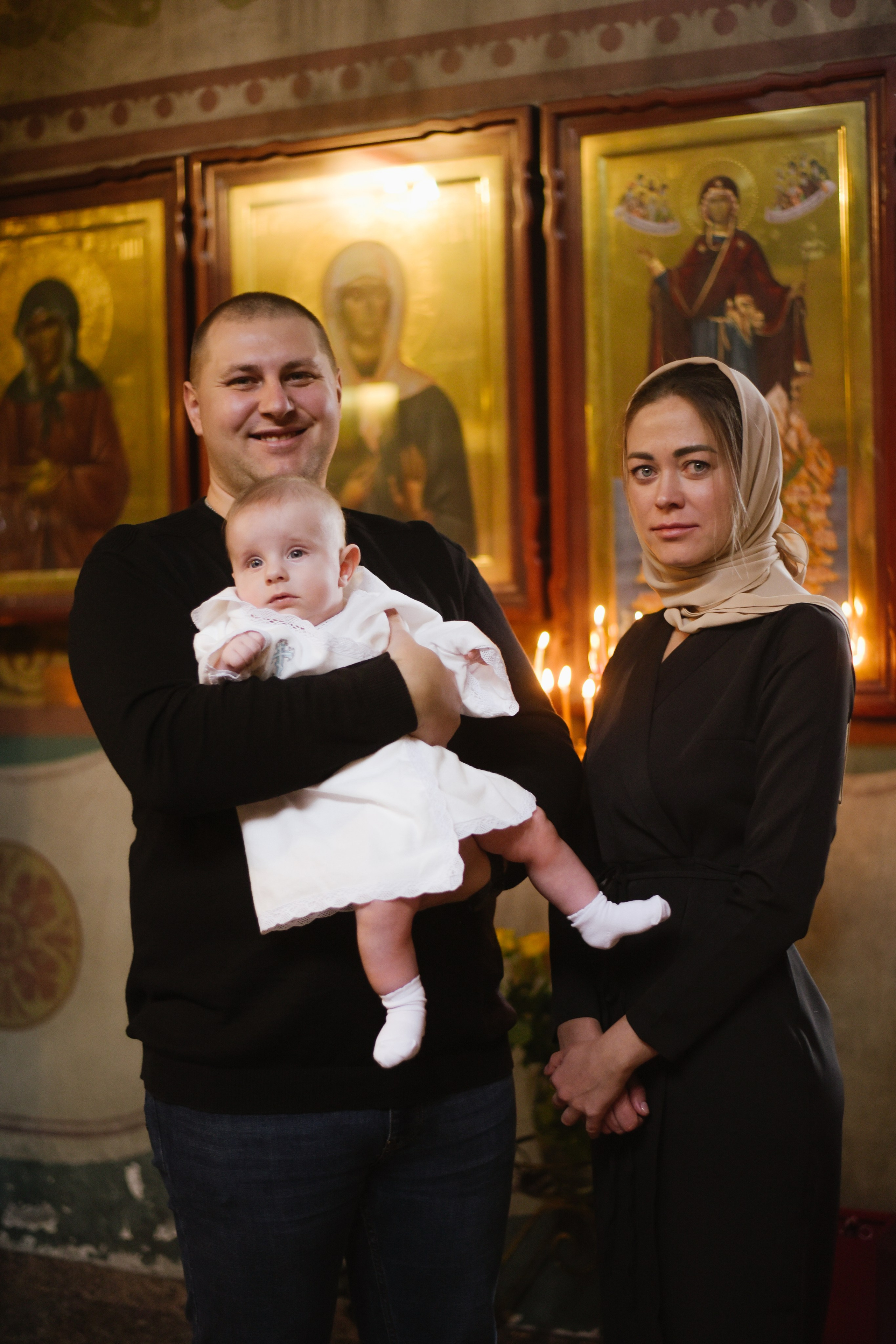 Таинство крещения Иван. Фотограф Лола Волна, город Москва