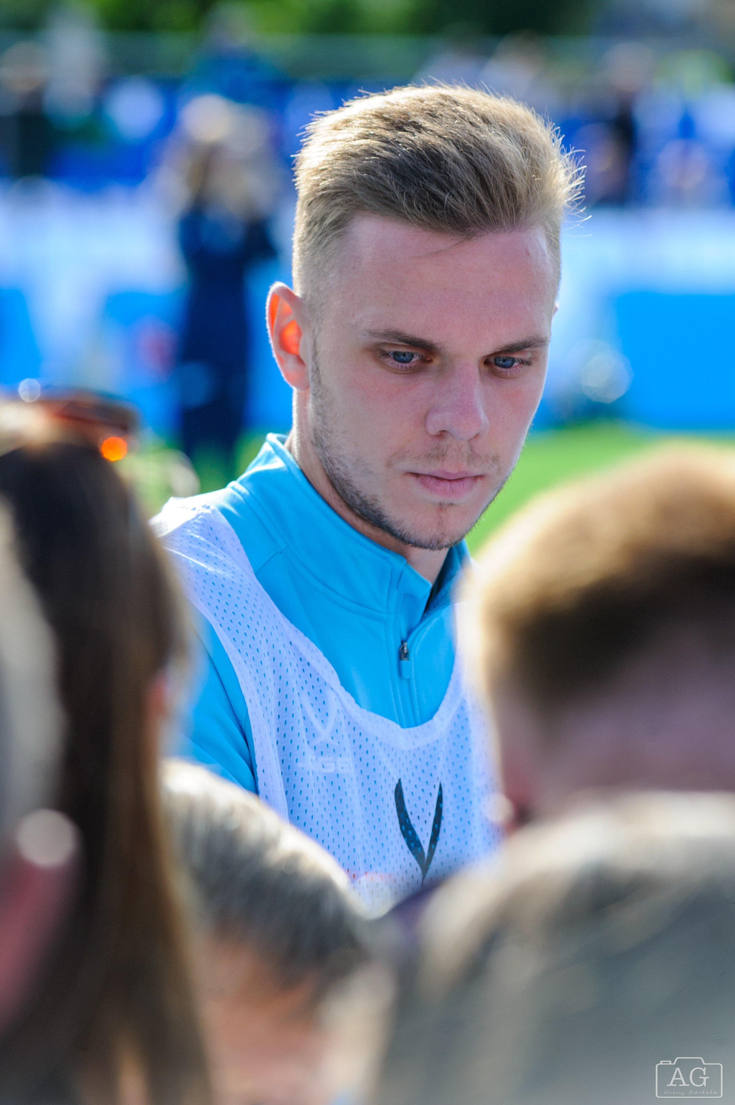 Открытая тренировка ФК «Зенит». Алексей Горчаков. Фотограф на ваш праздник