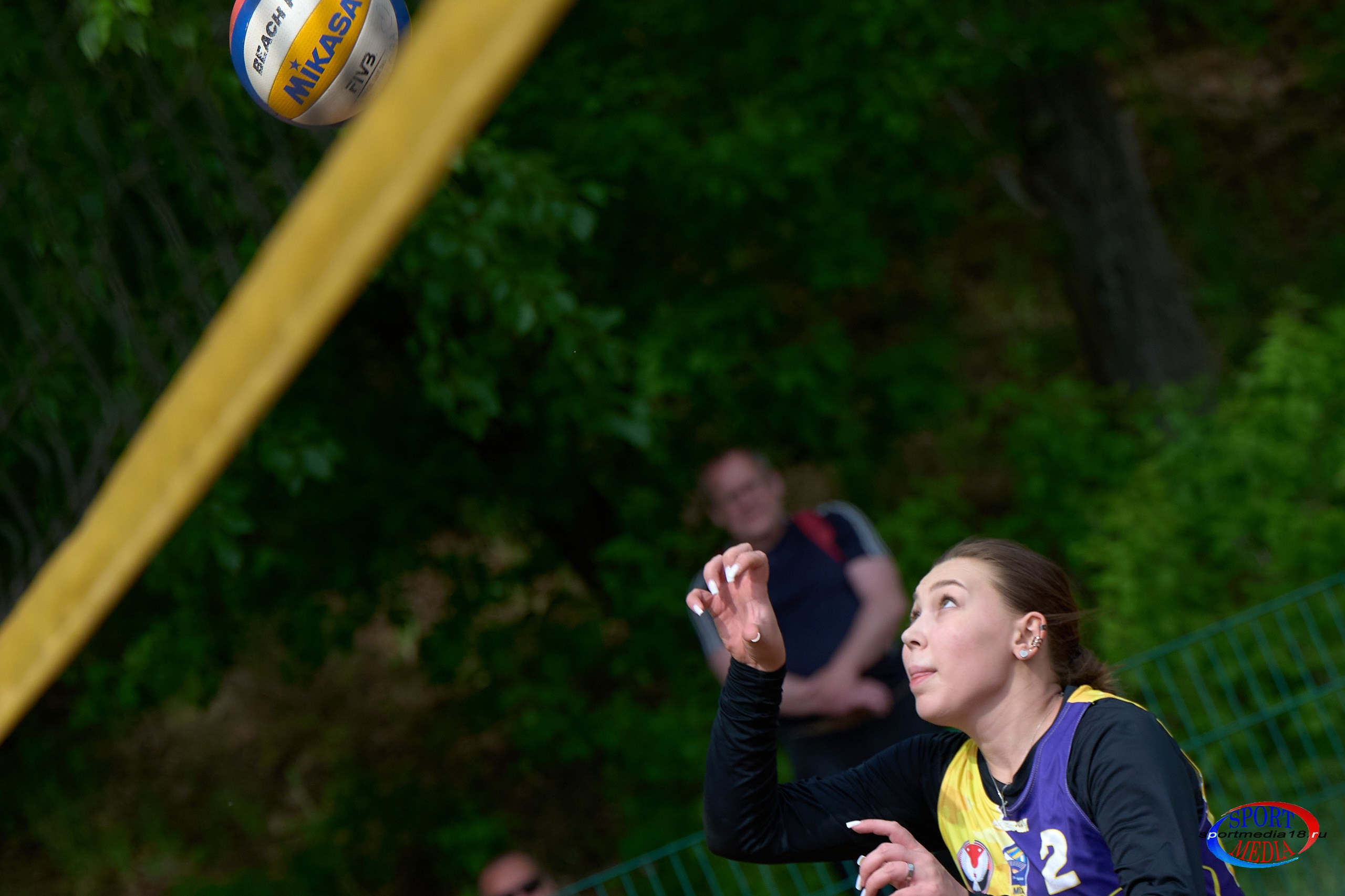Пляжный волейбол. ПРИВОЛЖСКАЯ ЛИГА MIXT Ижевск 18.05.2025. Спортивный репортажный фотограф в Ижевске Сергей Мерзляков