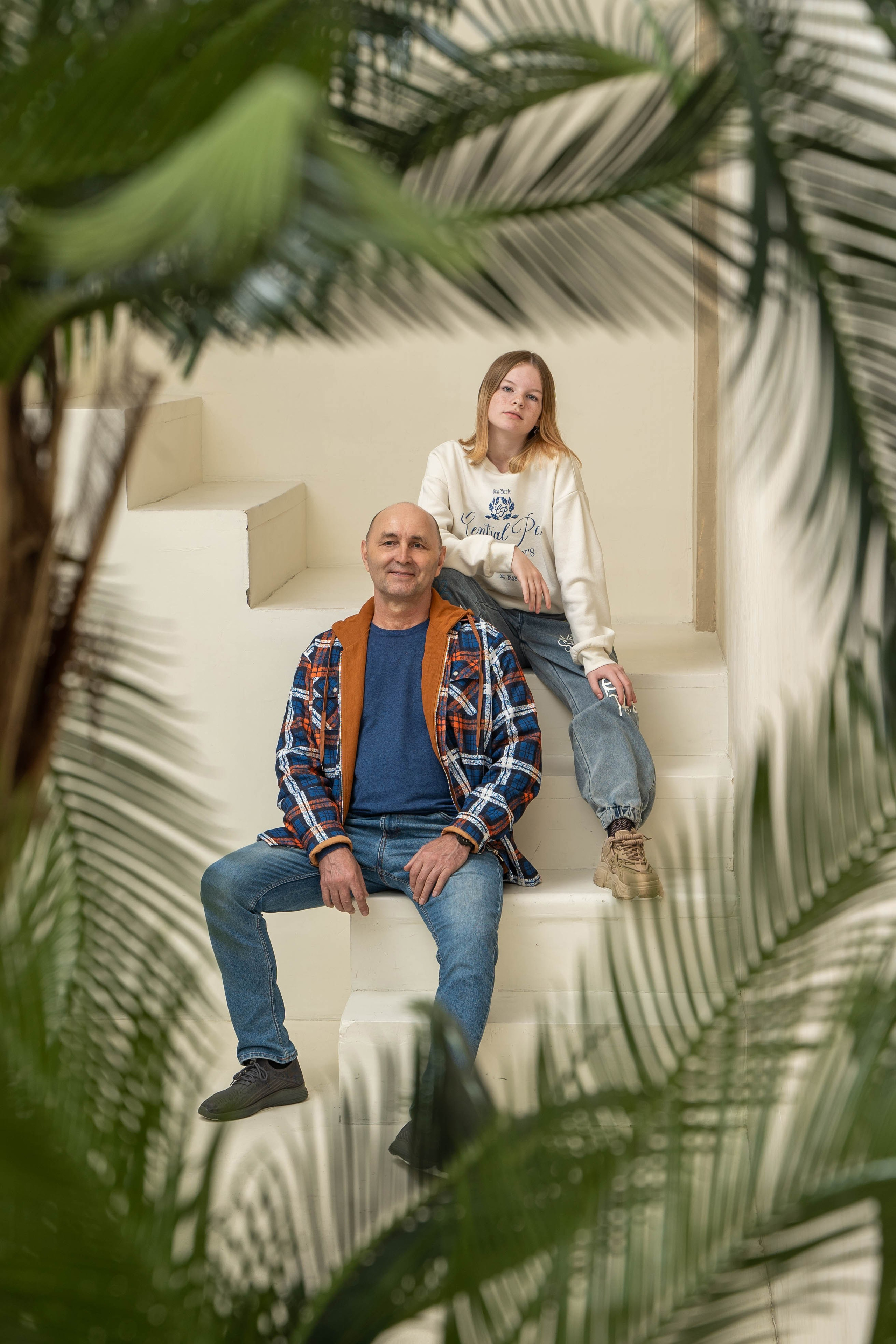 Studio photos. Team of creative photographers. Family, wedding photos